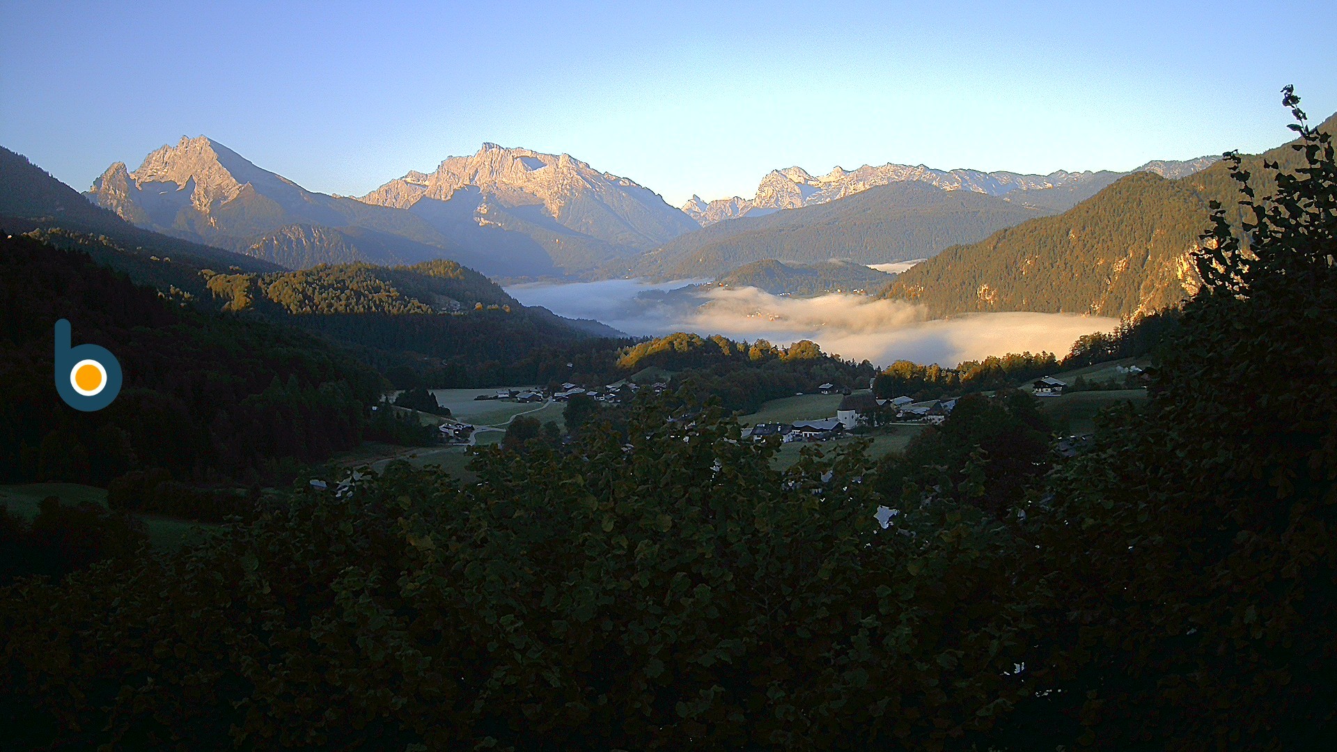 Archived image Webcam Berchtesgaden - View Oberau