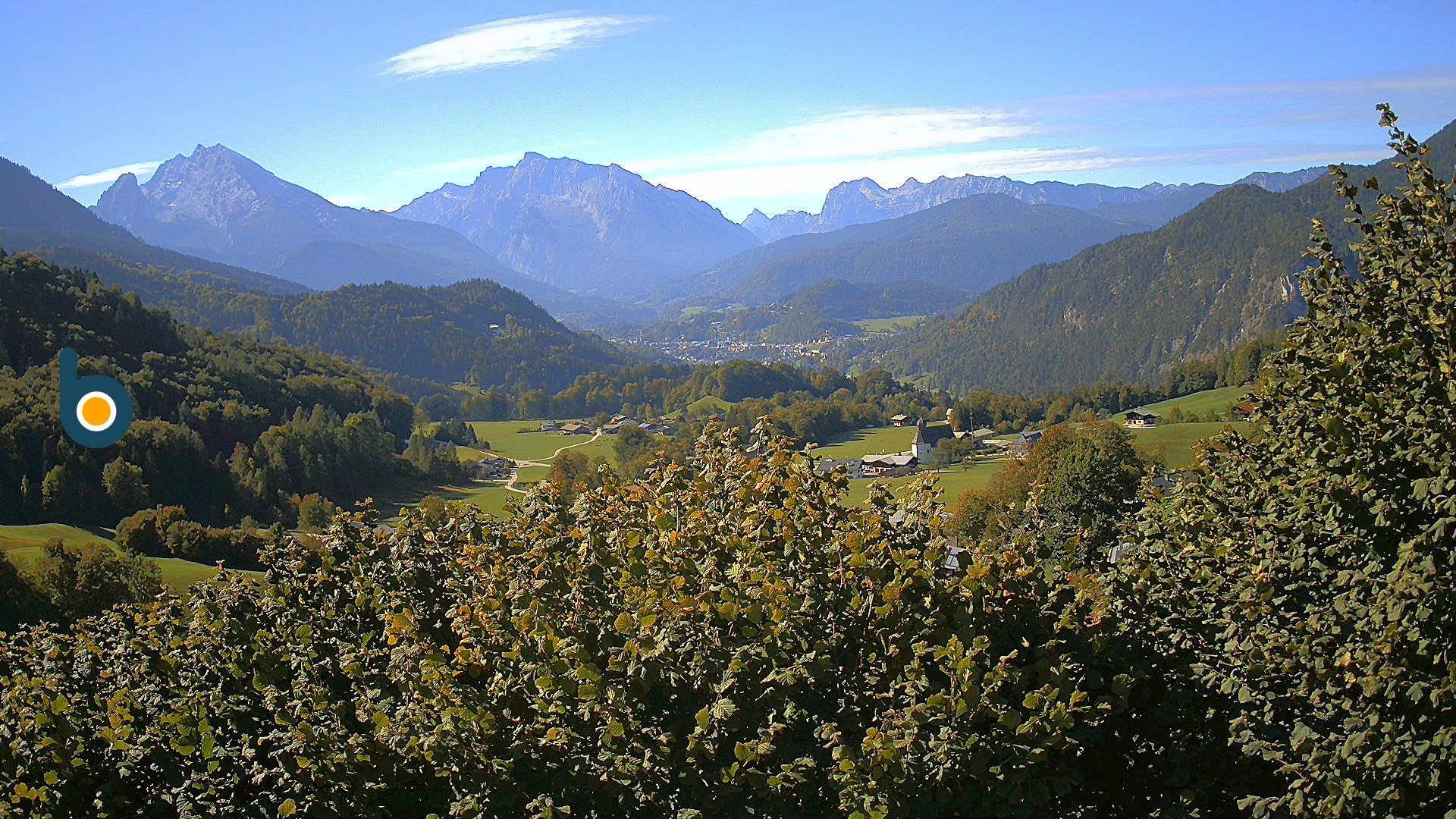 Archived image Webcam Berchtesgaden - View Oberau