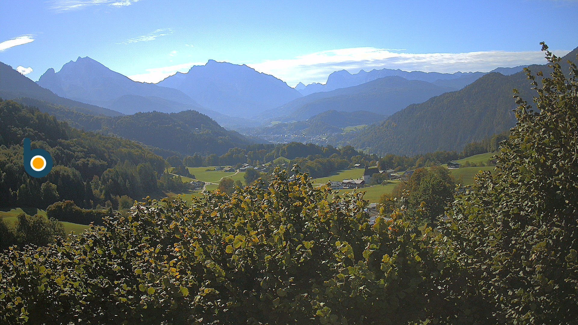 Archived image Webcam Berchtesgaden - View Oberau