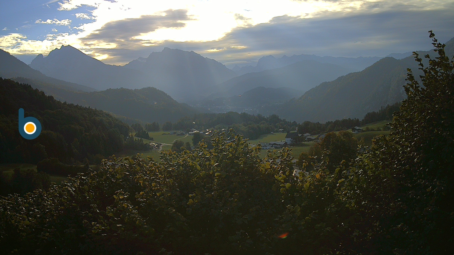 Archived image Webcam Berchtesgaden - View Oberau