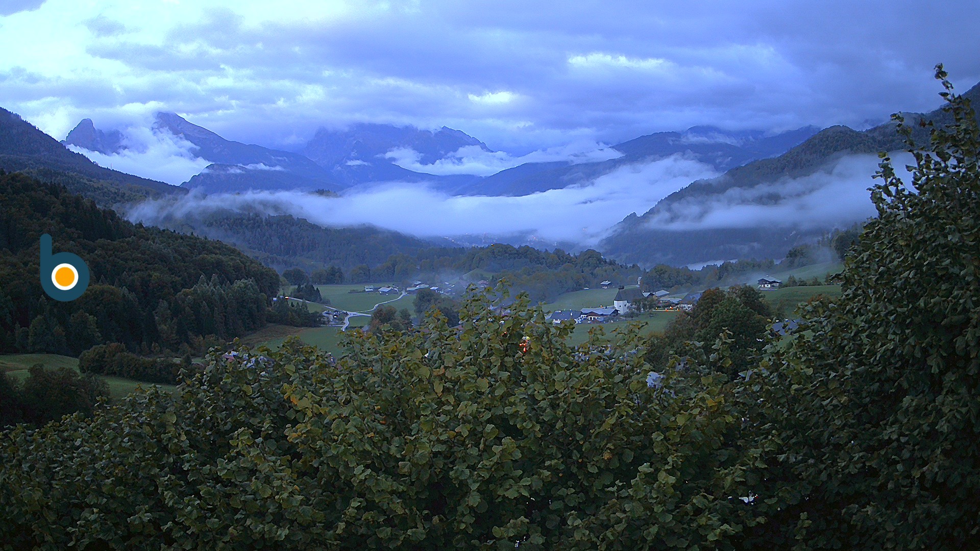 Archiv Foto Webcam Oberau: Alpinhotel Berchtesgaden