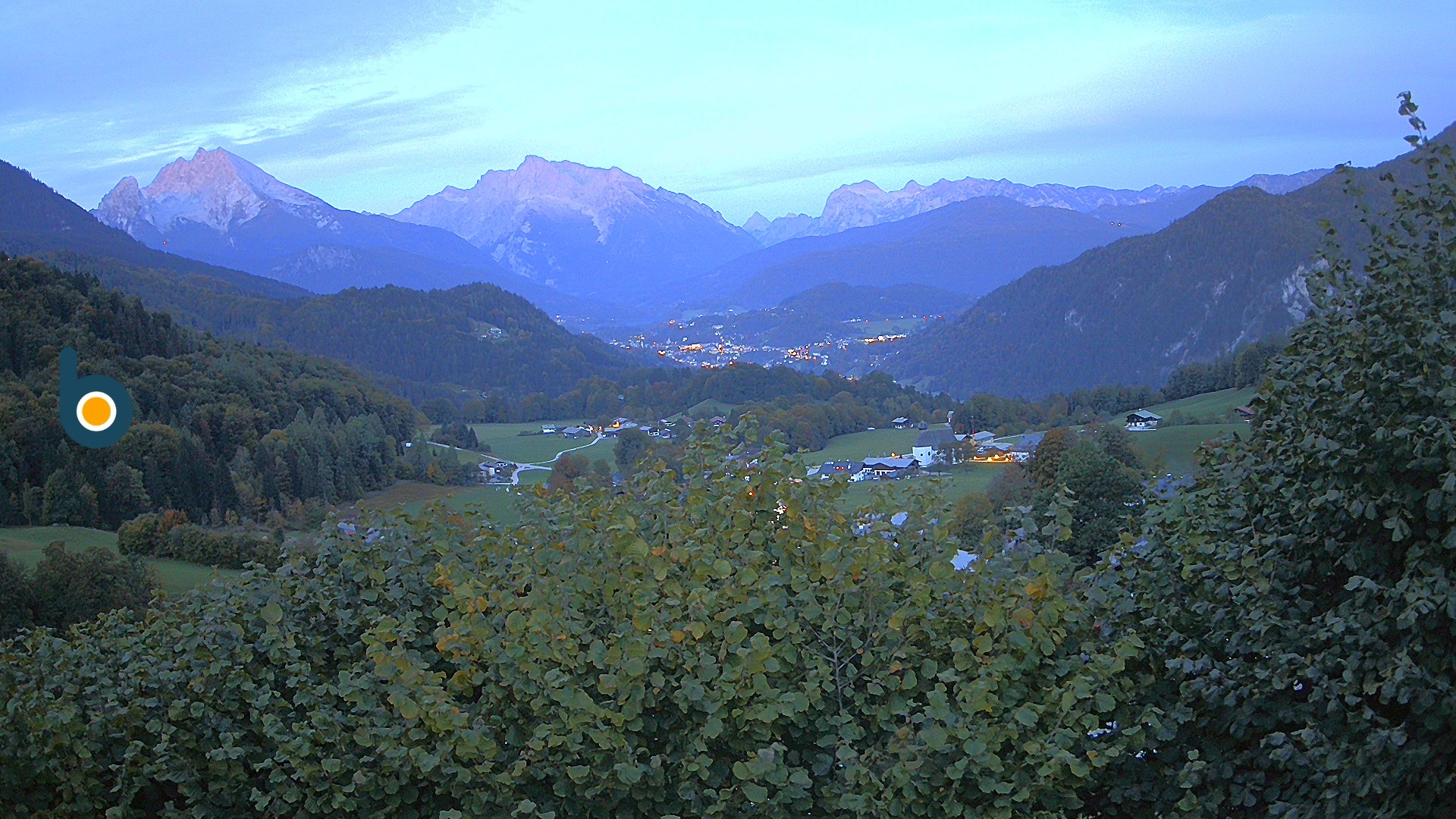 Archiv Foto Webcam Oberau: Alpinhotel Berchtesgaden