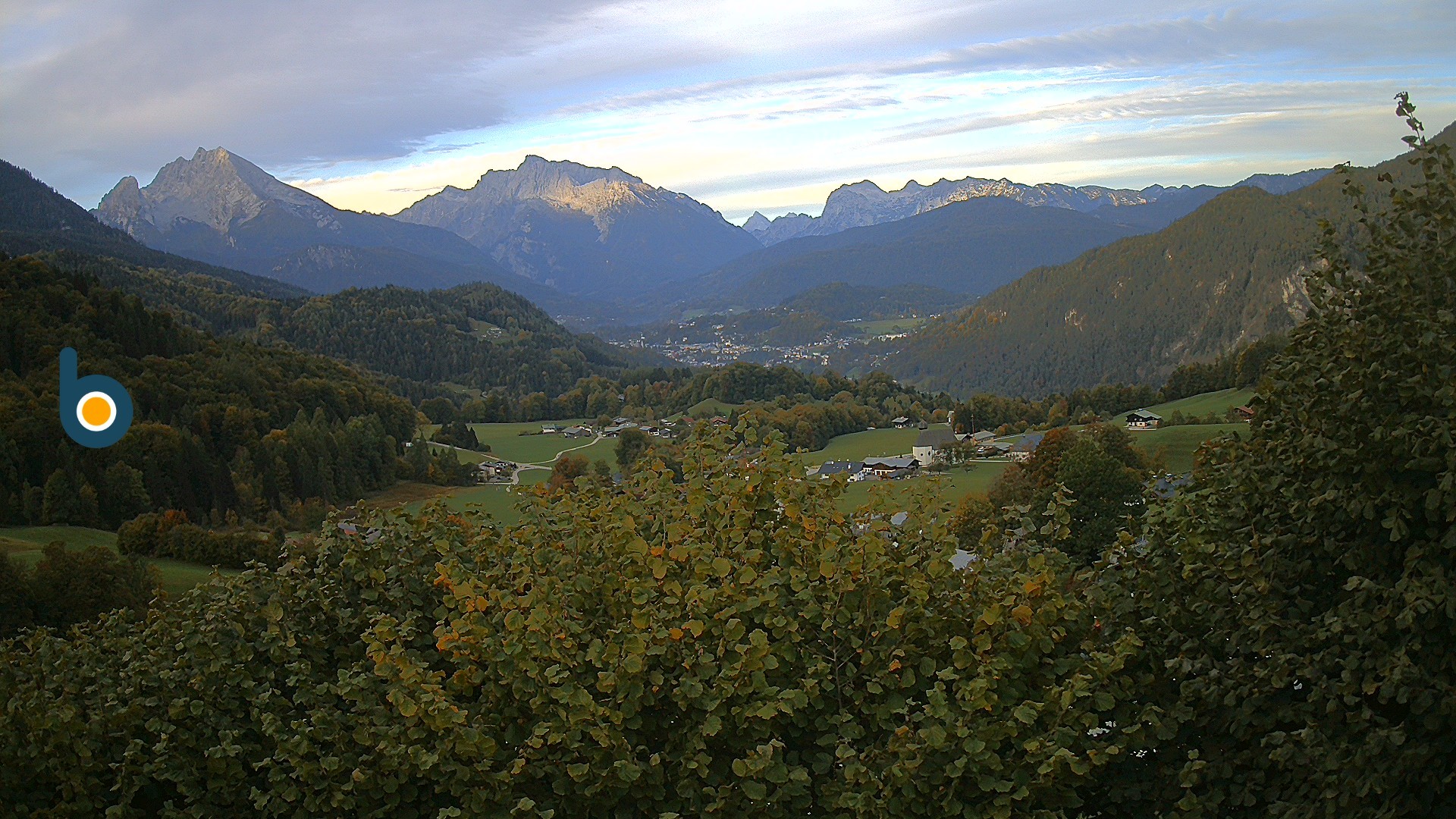 Archiv Foto Webcam Oberau: Alpinhotel Berchtesgaden
