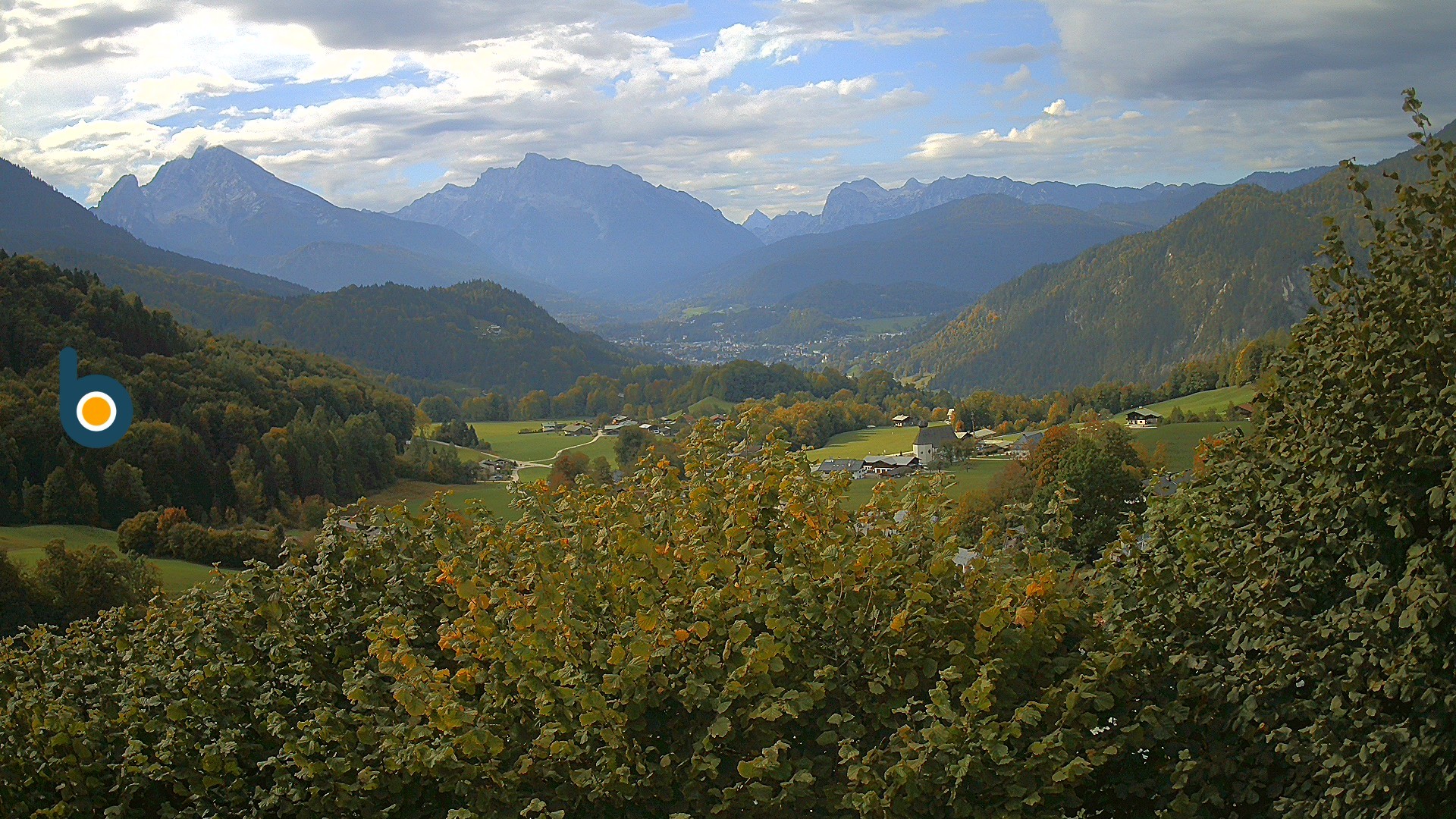 Archiv Foto Webcam Oberau: Alpinhotel Berchtesgaden