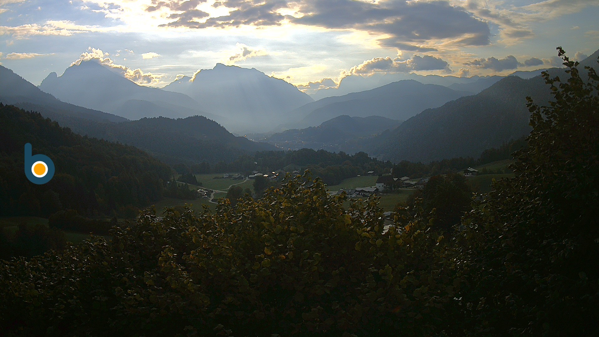 Archiv Foto Webcam Oberau: Alpinhotel Berchtesgaden