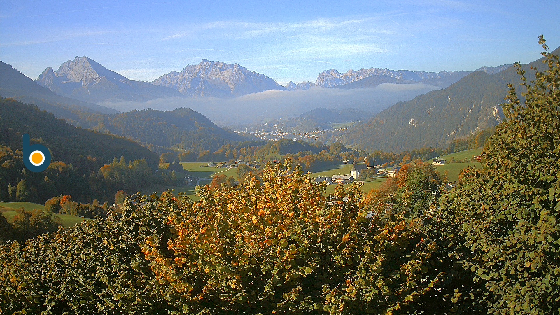 Archived image Webcam Berchtesgaden - View Oberau