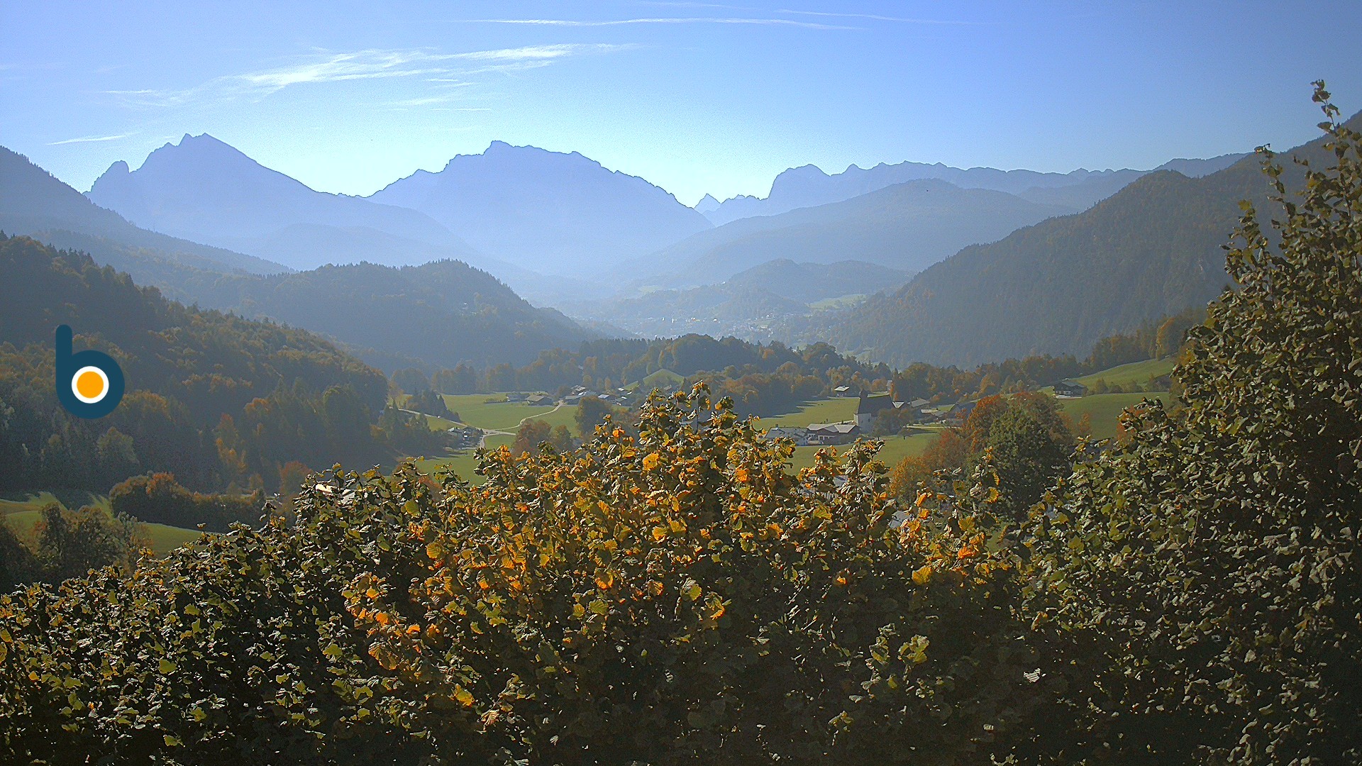 Archived image Webcam Berchtesgaden - View Oberau