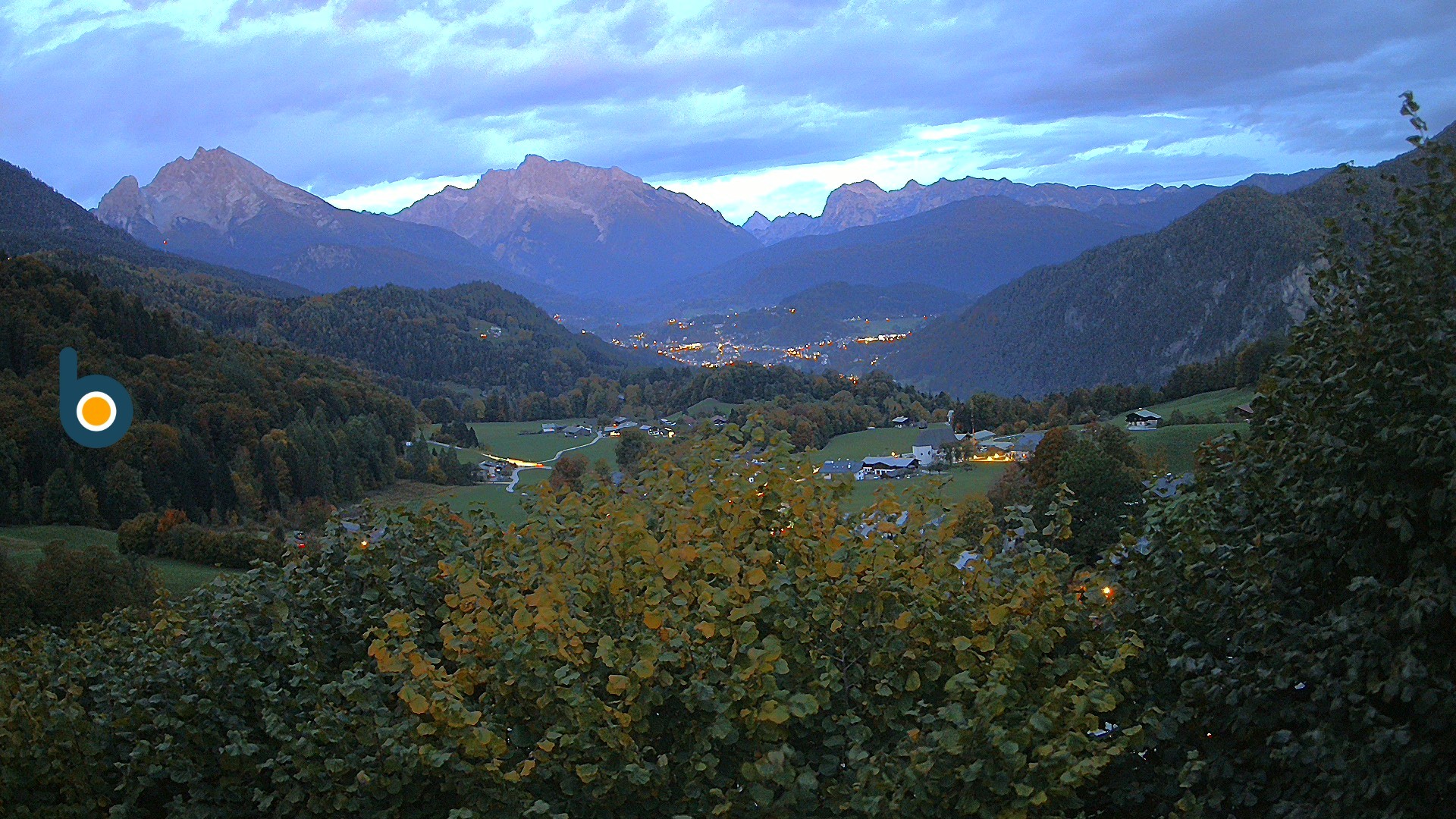 Archiv Foto Webcam Oberau: Alpinhotel Berchtesgaden