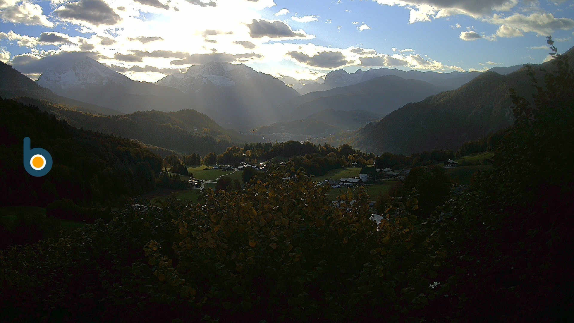 Archiv Foto Webcam Oberau: Alpinhotel Berchtesgaden
