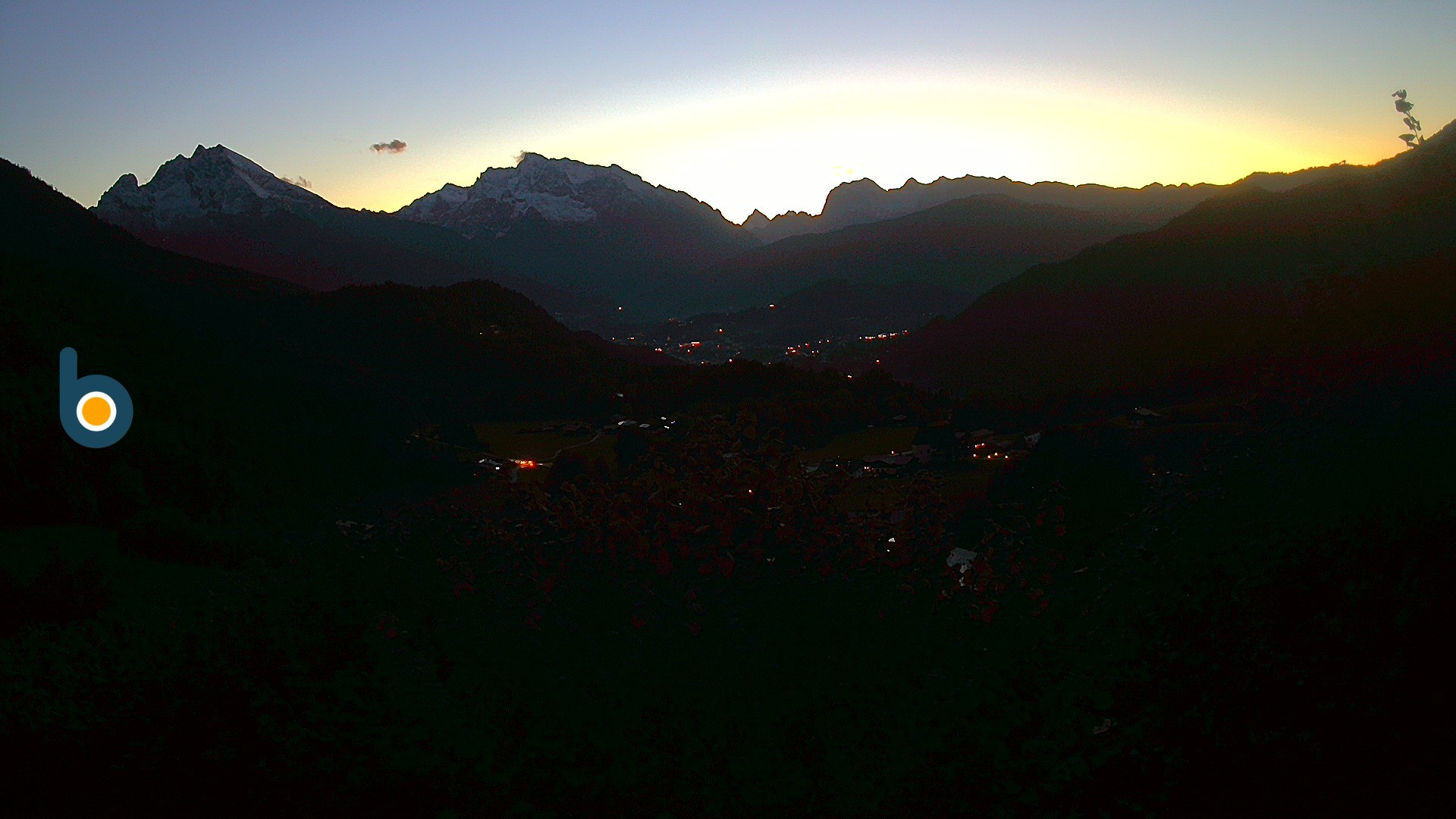 Archiv Foto Webcam Oberau: Alpinhotel Berchtesgaden