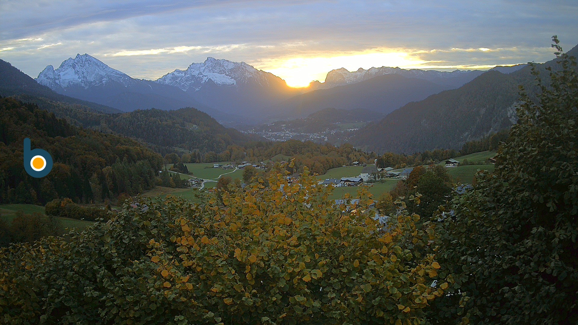 Archiv Foto Webcam Oberau: Alpinhotel Berchtesgaden