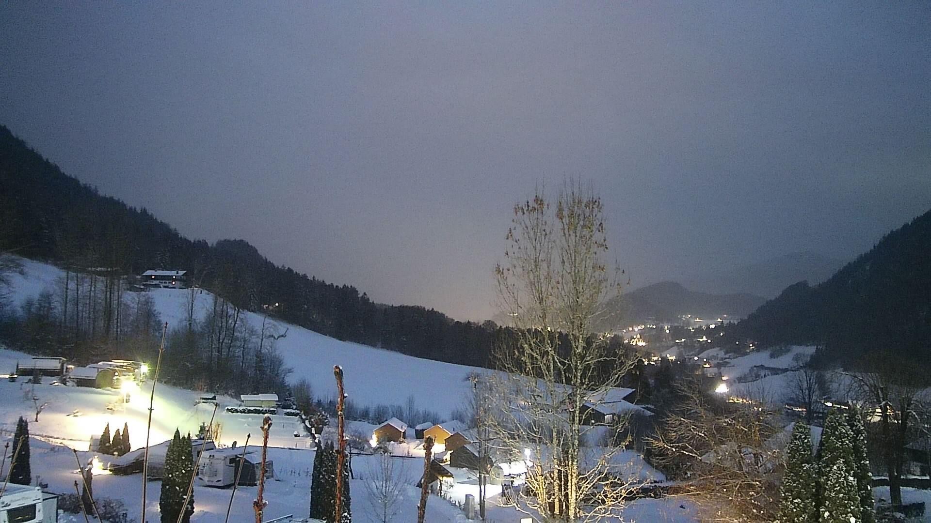 Archived image Webcam Berchtesgaden: Camping Site Allweglehen