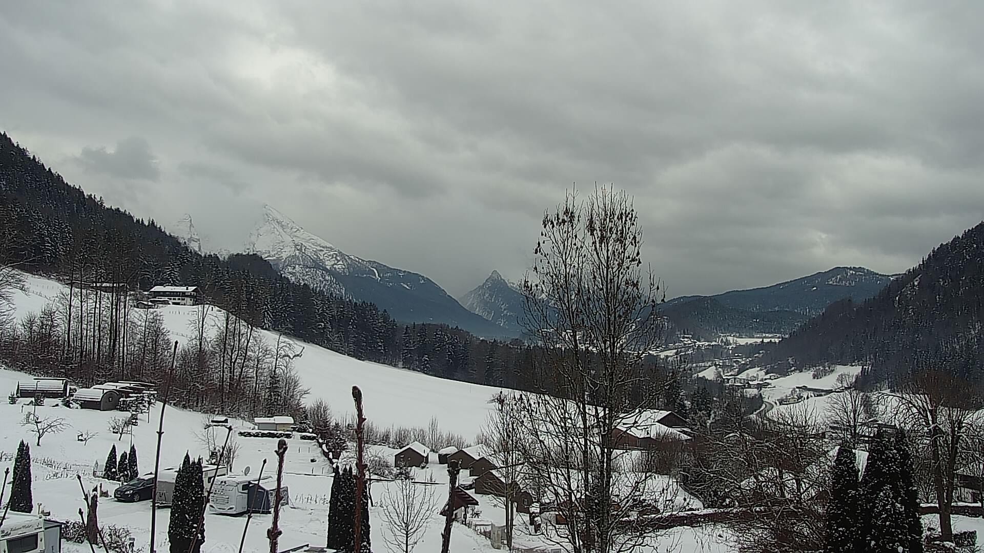 Archived image Webcam Berchtesgaden: Camping Site Allweglehen