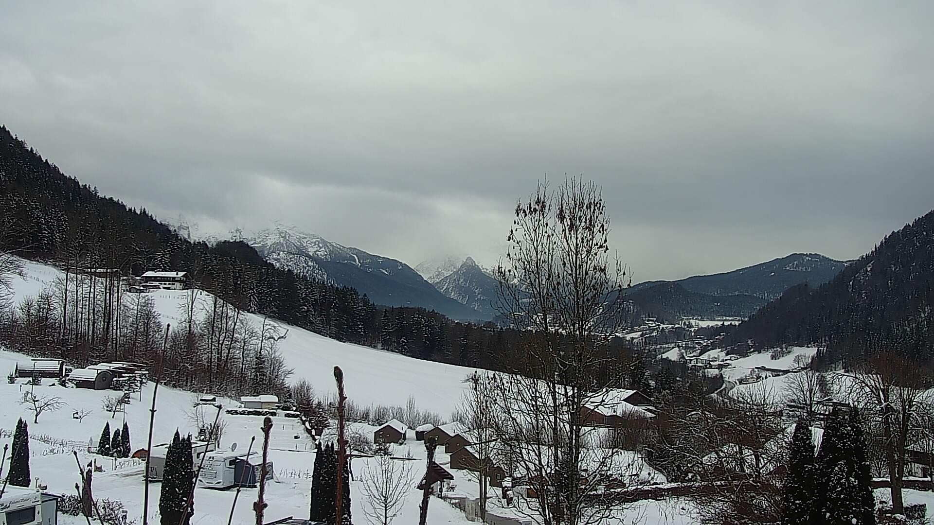 Archived image Webcam Berchtesgaden: Camping Site Allweglehen