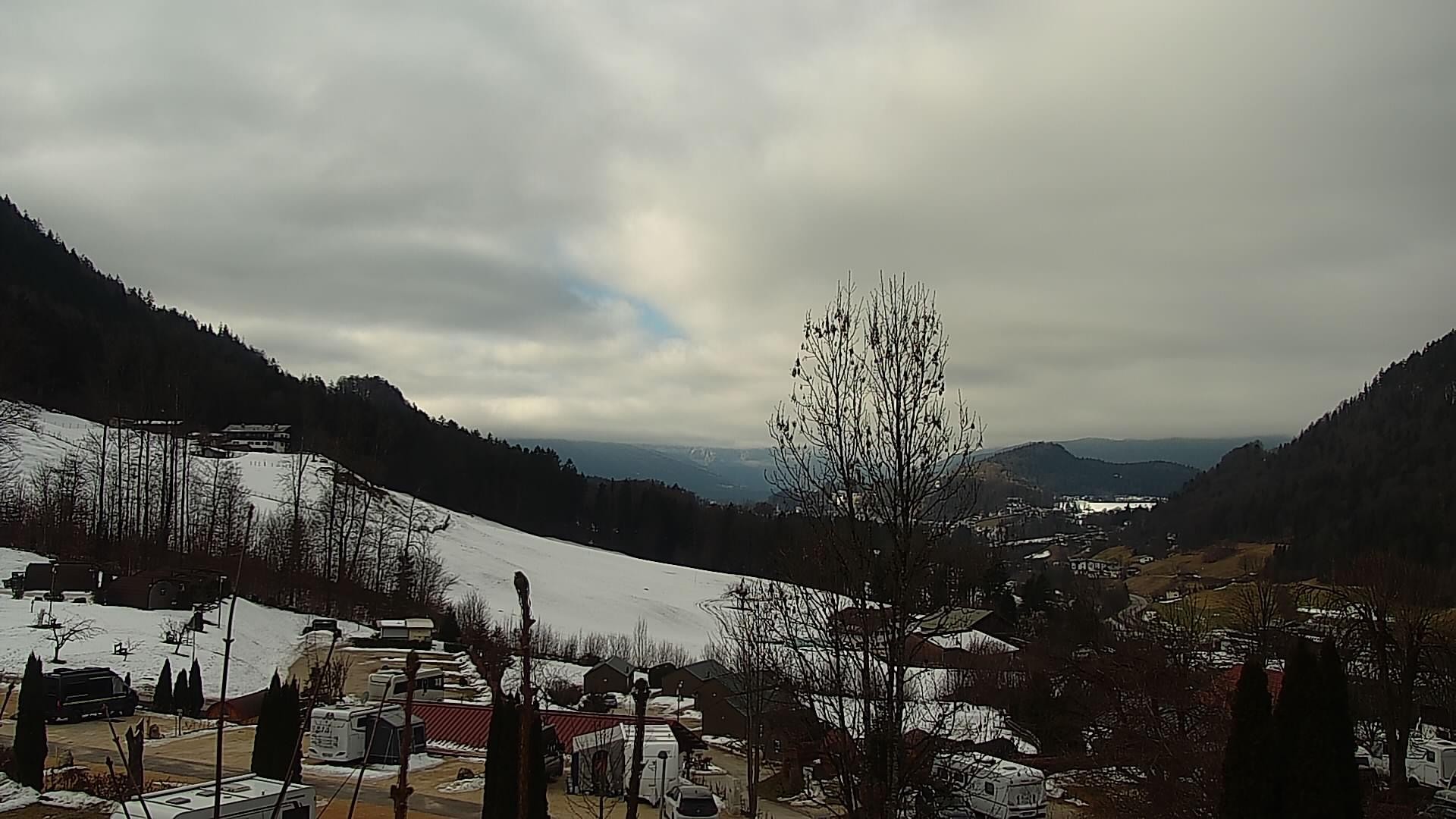 Archived image Webcam Berchtesgaden: Camping Site Allweglehen