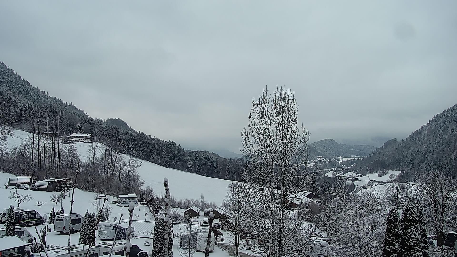 Archived image Webcam Berchtesgaden: Camping Site Allweglehen
