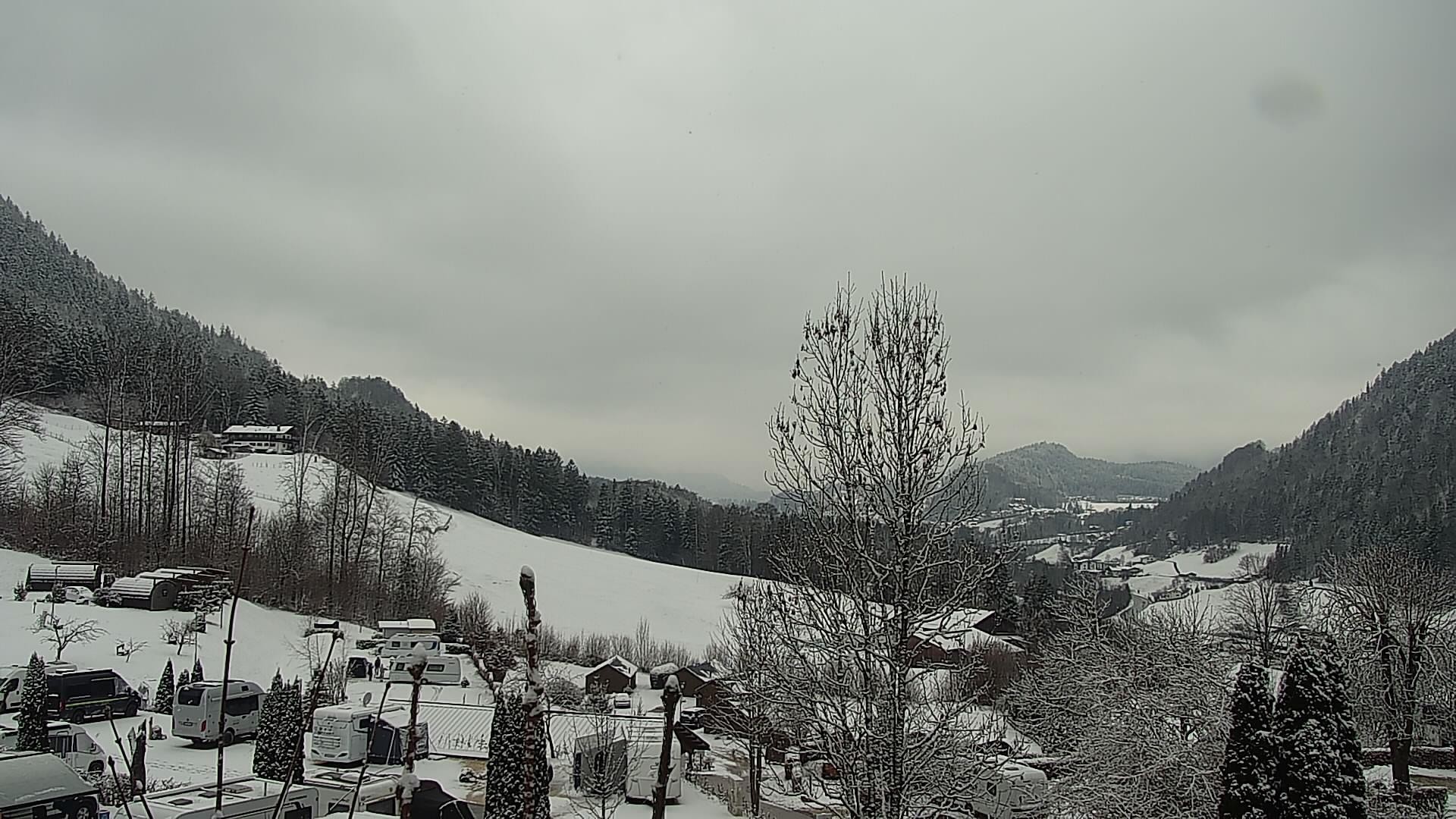 Archived image Webcam Berchtesgaden: Camping Site Allweglehen