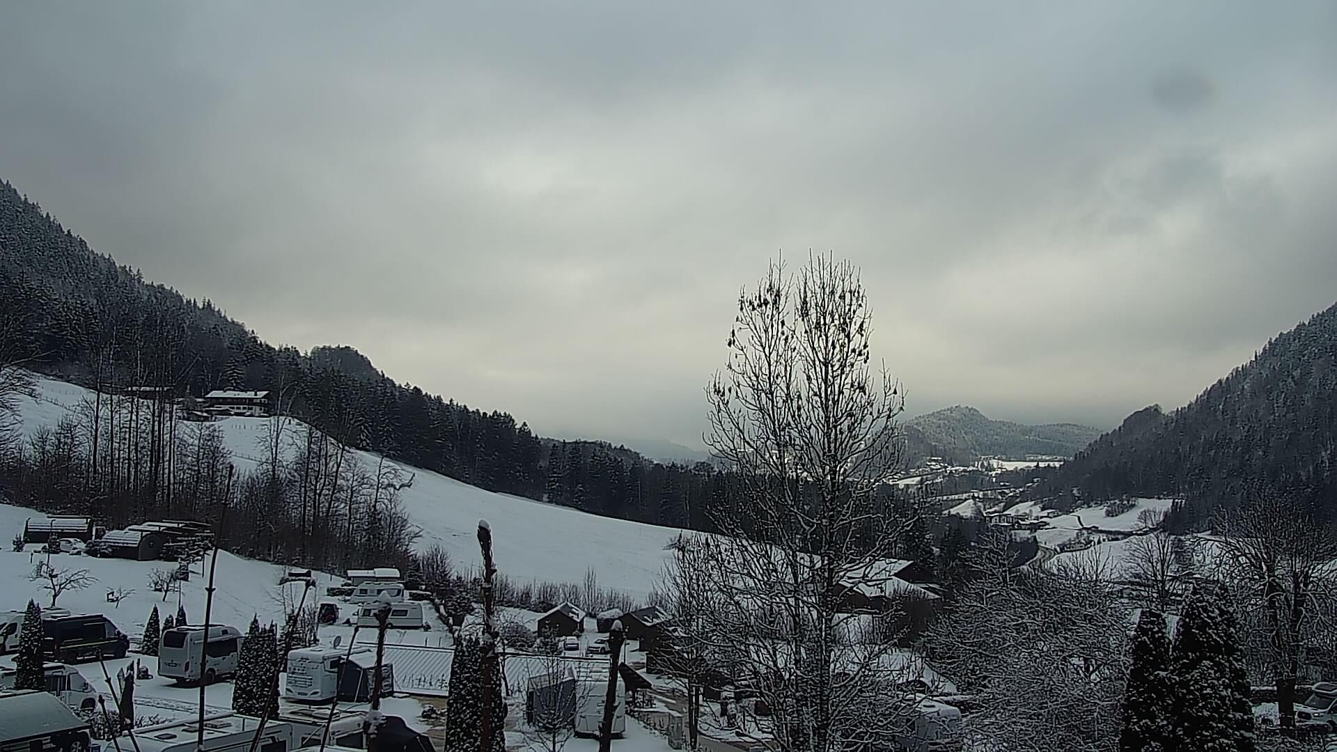 Archived image Webcam Berchtesgaden: Camping Site Allweglehen