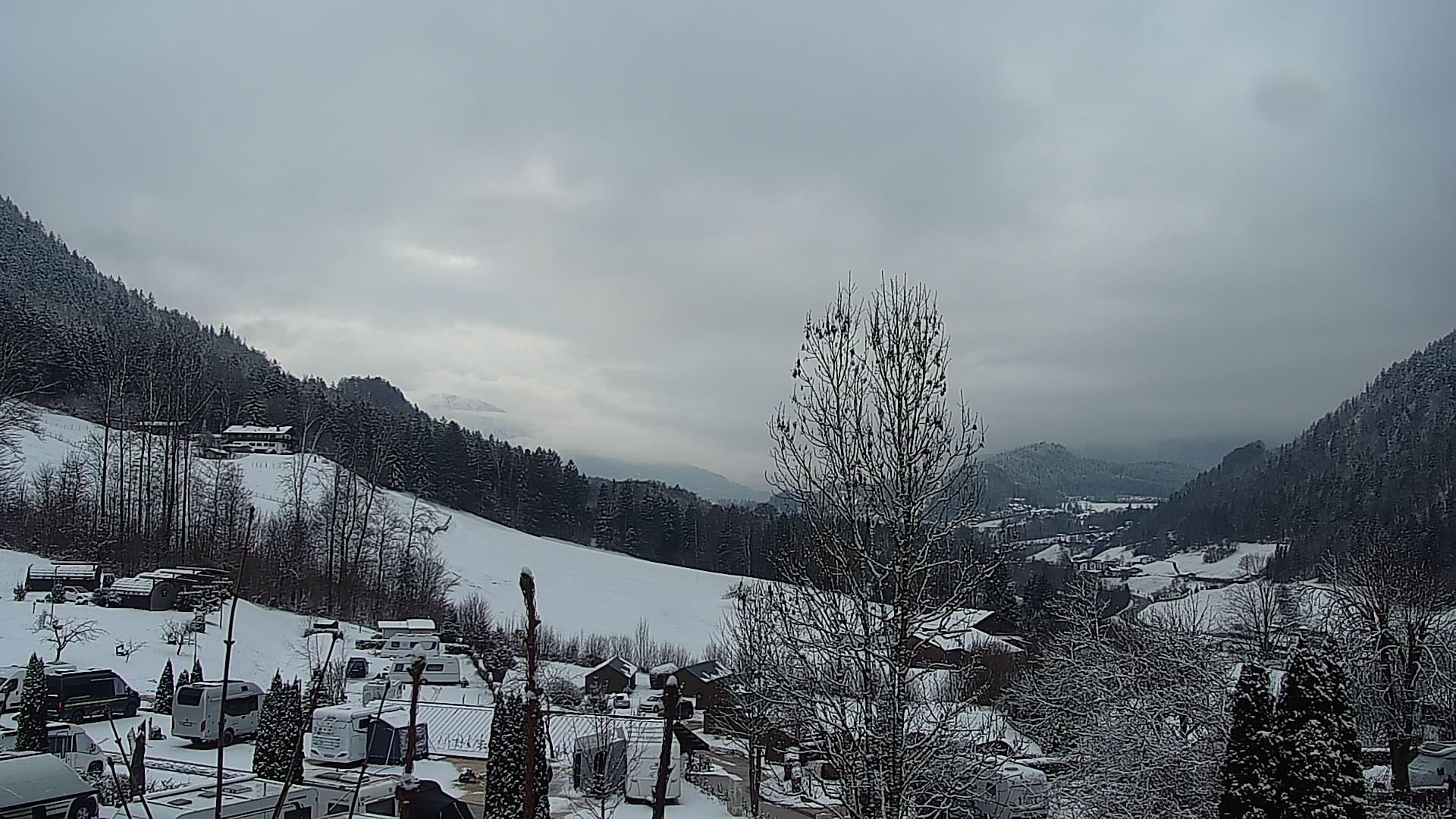 Archived image Webcam Berchtesgaden: Camping Site Allweglehen