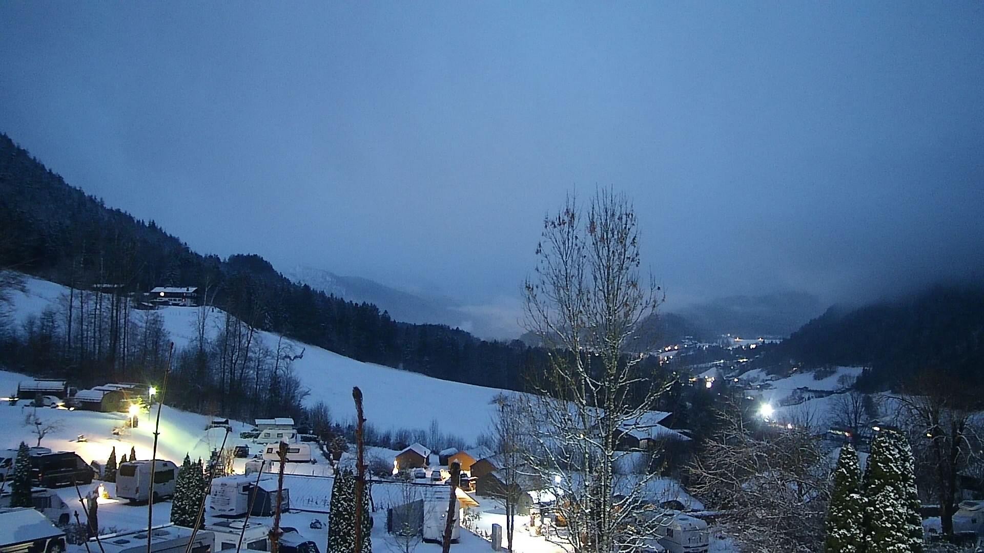Archived image Webcam Berchtesgaden: Camping Site Allweglehen