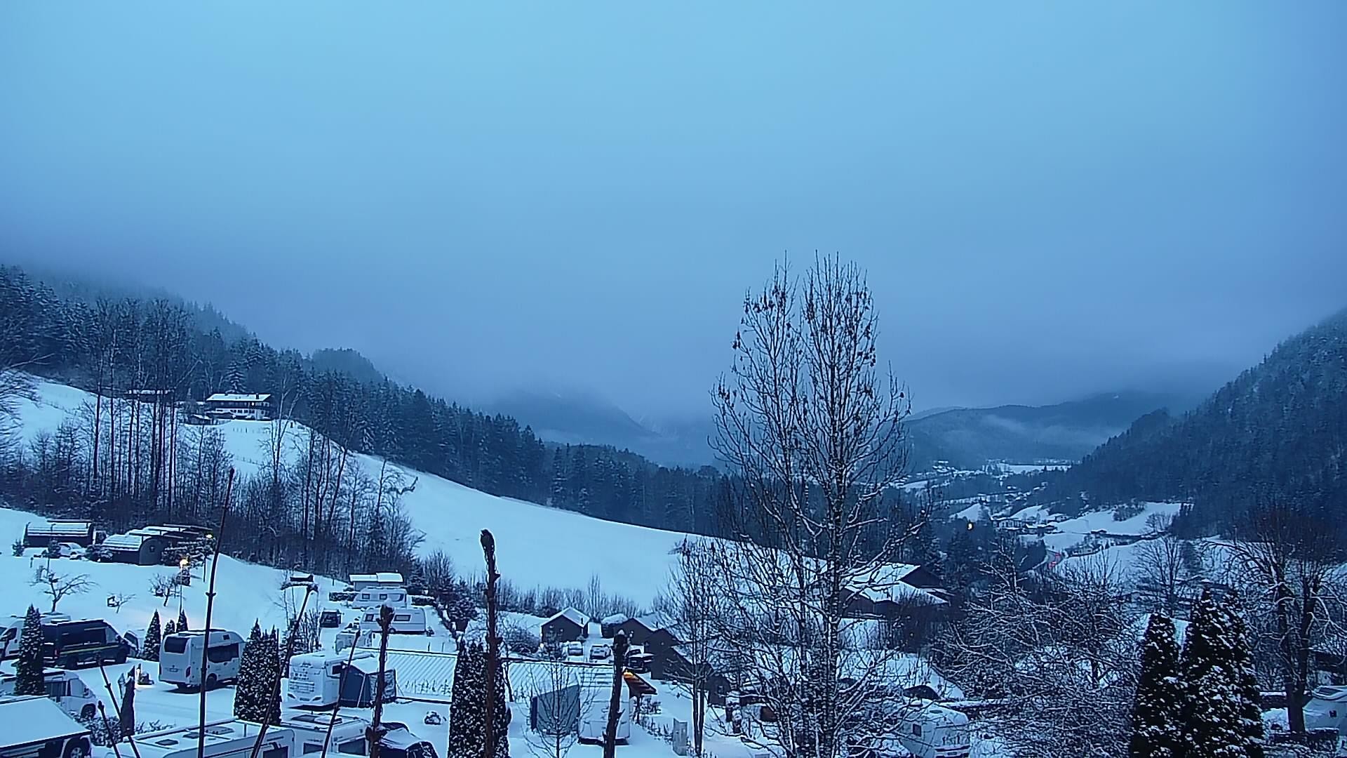 Archived image Webcam Berchtesgaden: Camping Site Allweglehen