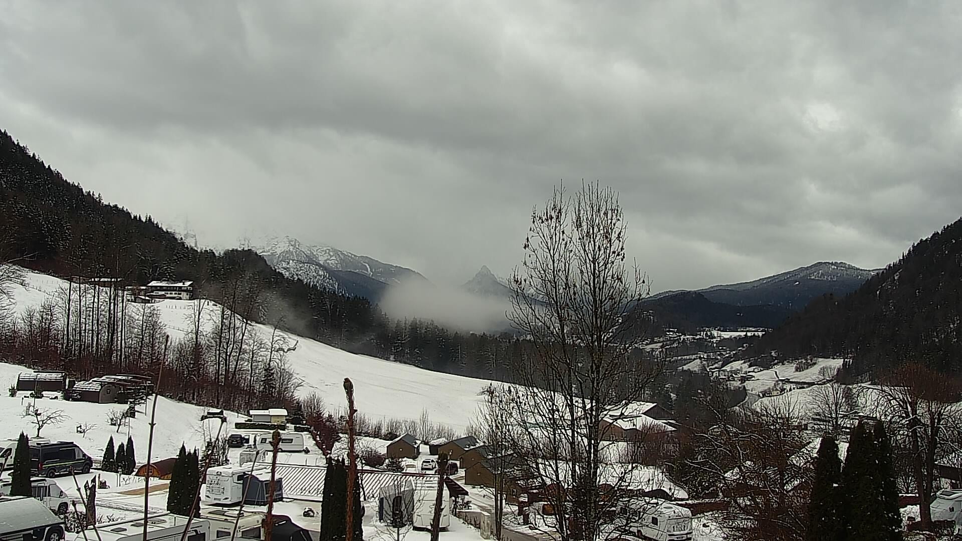 Archived image Webcam Berchtesgaden: Camping Site Allweglehen