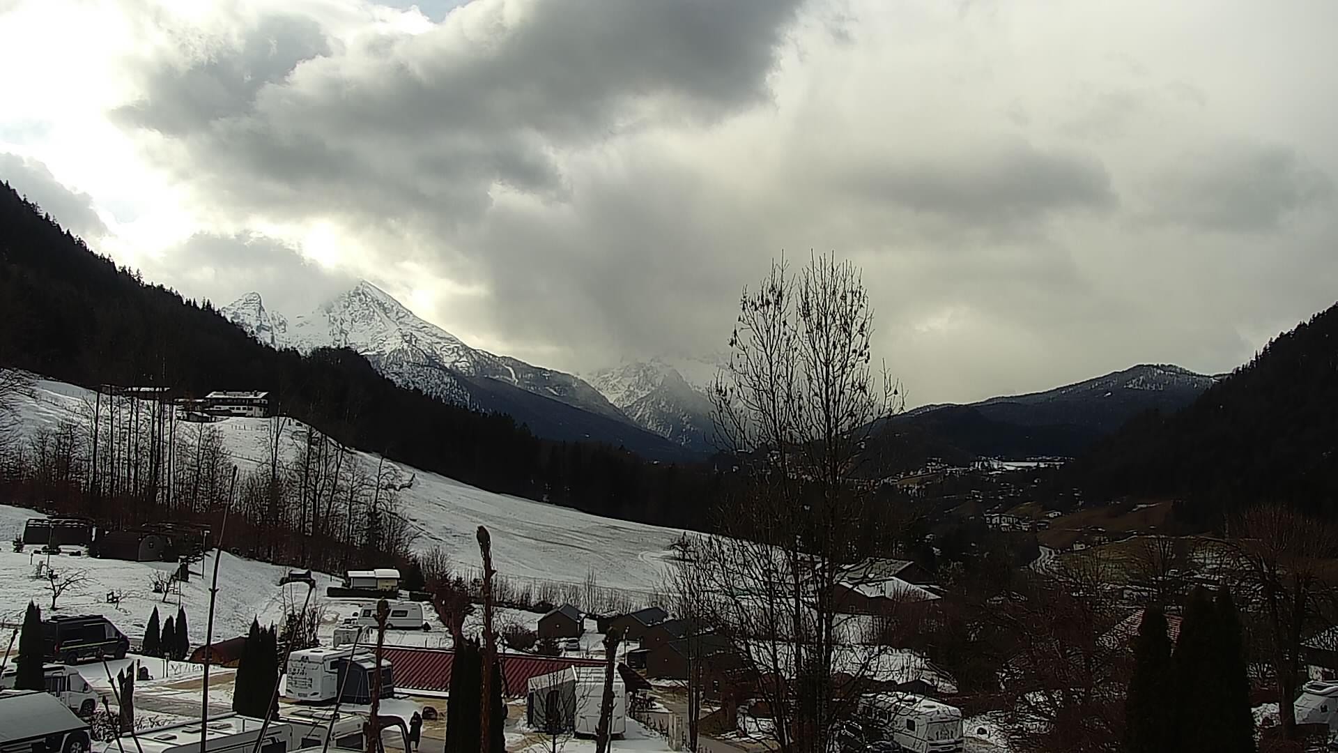 Archived image Webcam Berchtesgaden: Camping Site Allweglehen