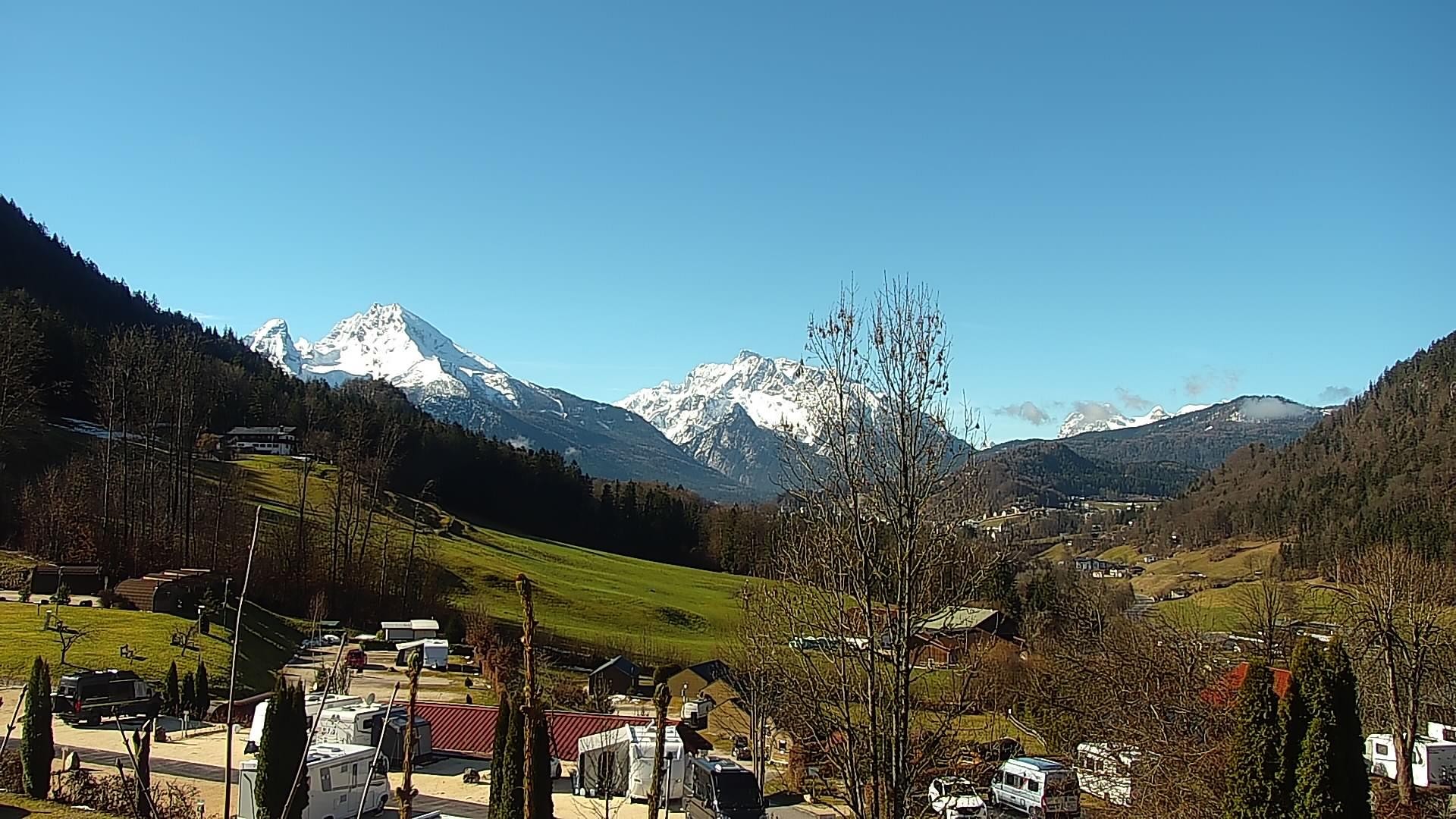 Archiv Foto Webcam Campingplatz Allweglehen bei Berchtesgaden