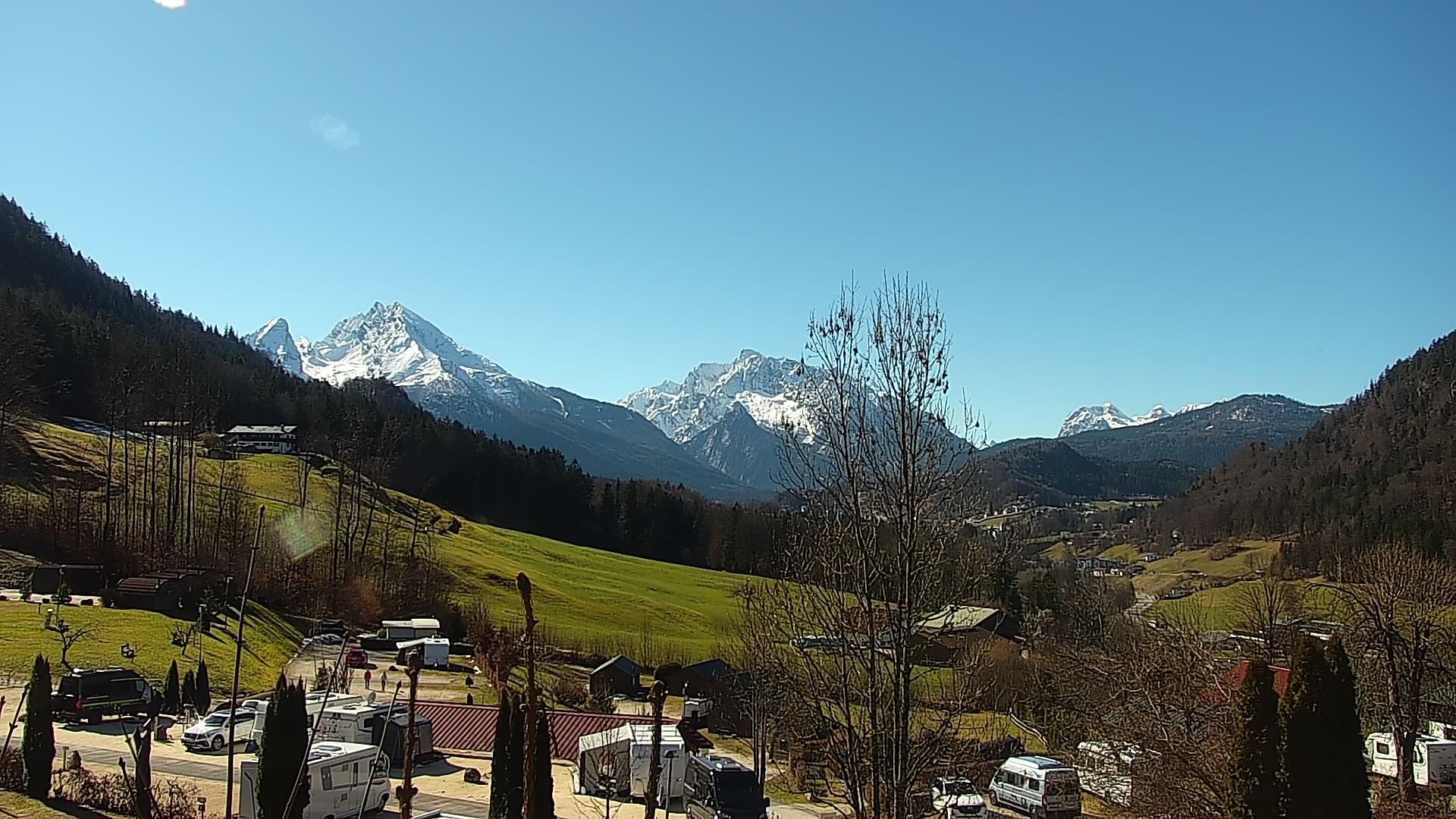Archiv Foto Webcam Campingplatz Allweglehen bei Berchtesgaden