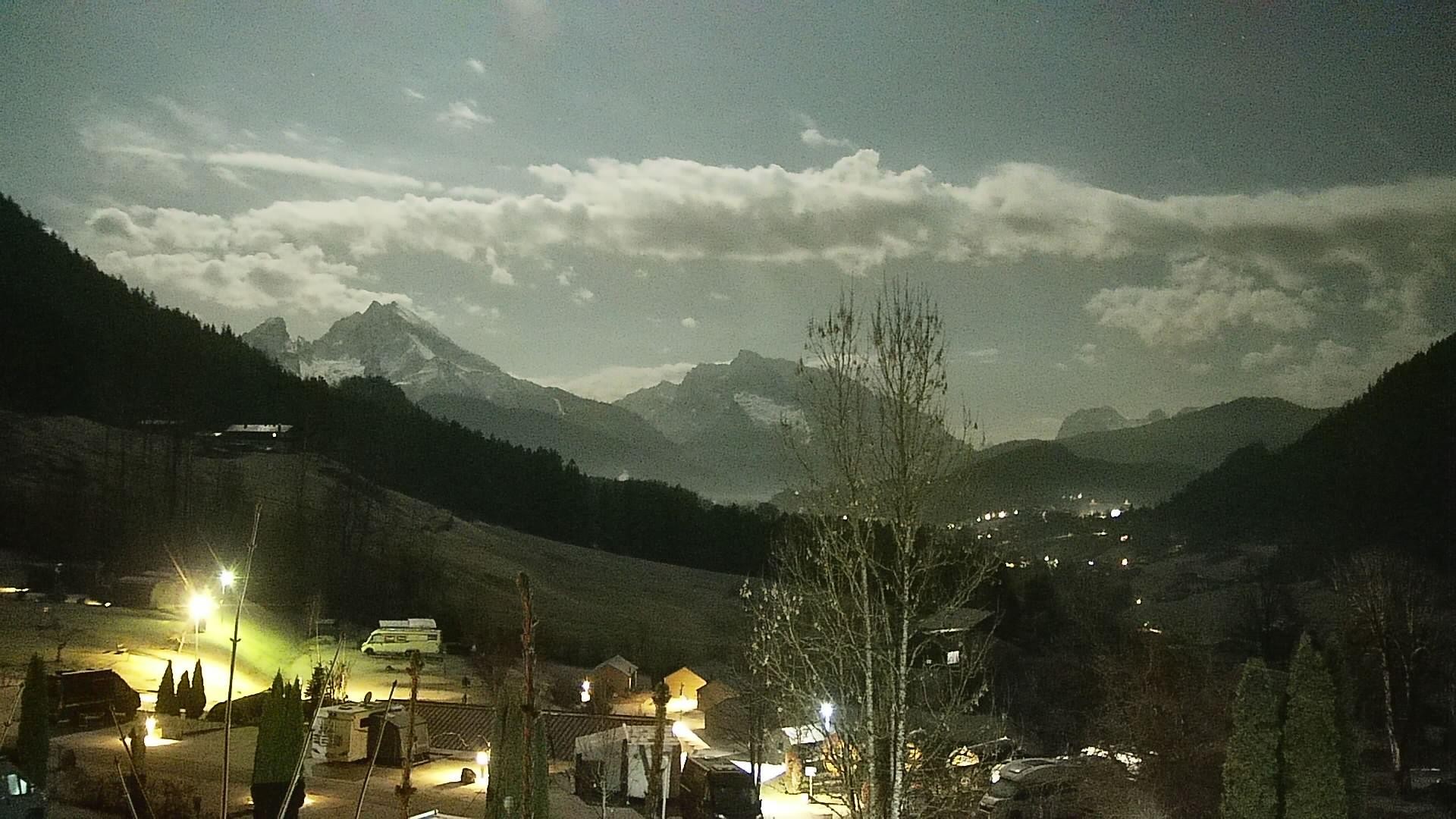 Archived image Webcam Berchtesgaden: Camping Site Allweglehen