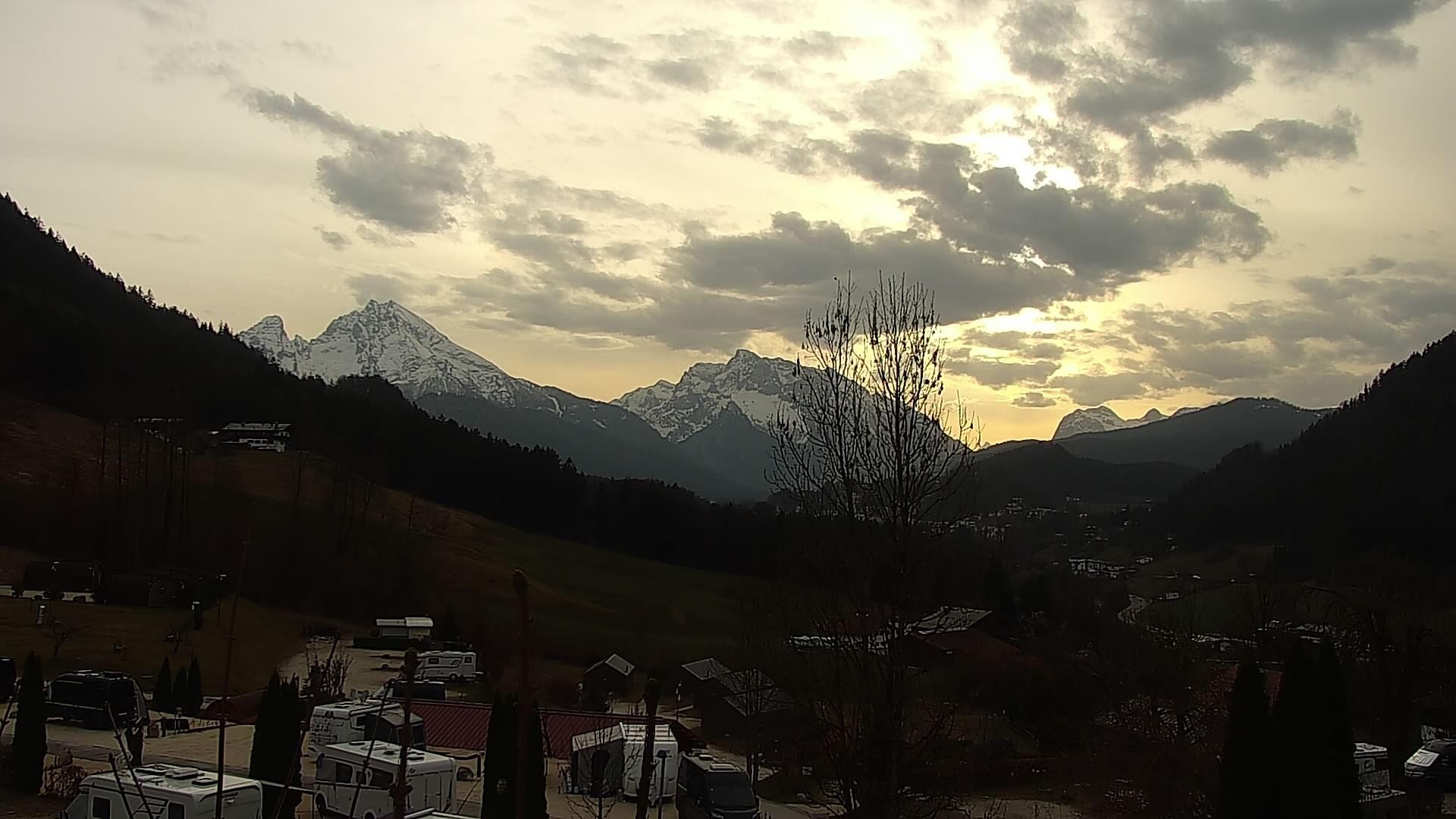 Archived image Webcam Berchtesgaden: Camping Site Allweglehen