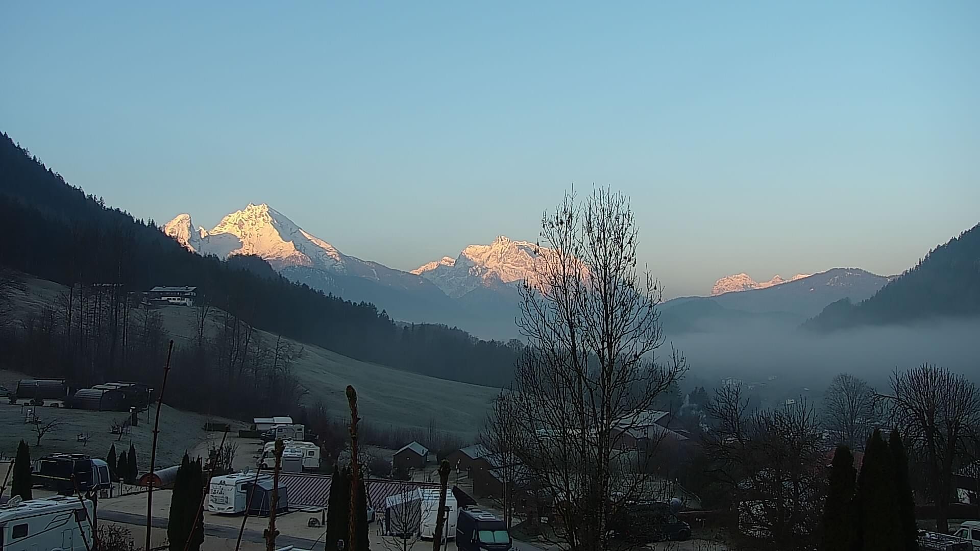 Archiv Foto Webcam Campingplatz Allweglehen bei Berchtesgaden