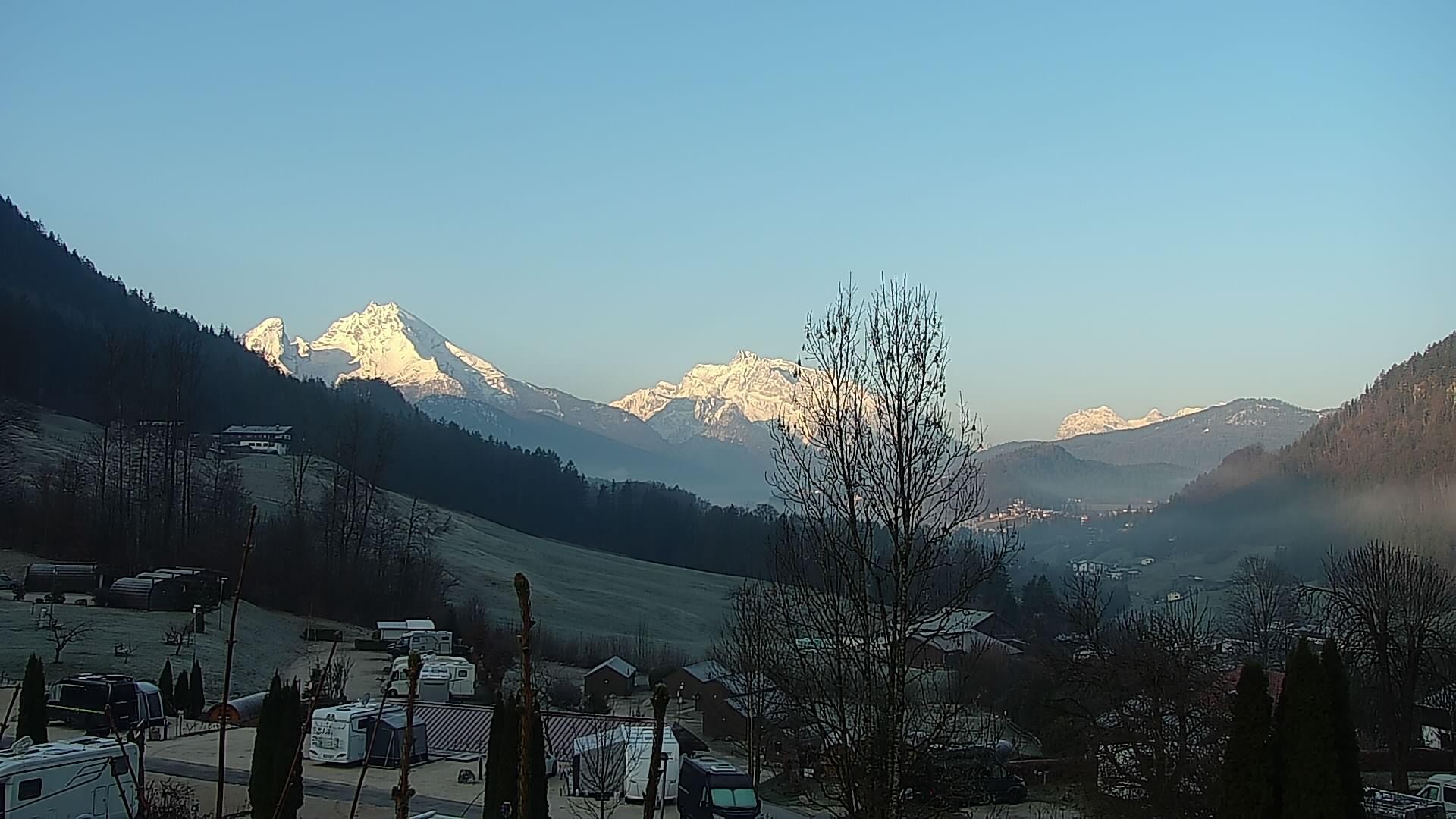 Archiv Foto Webcam Campingplatz Allweglehen bei Berchtesgaden