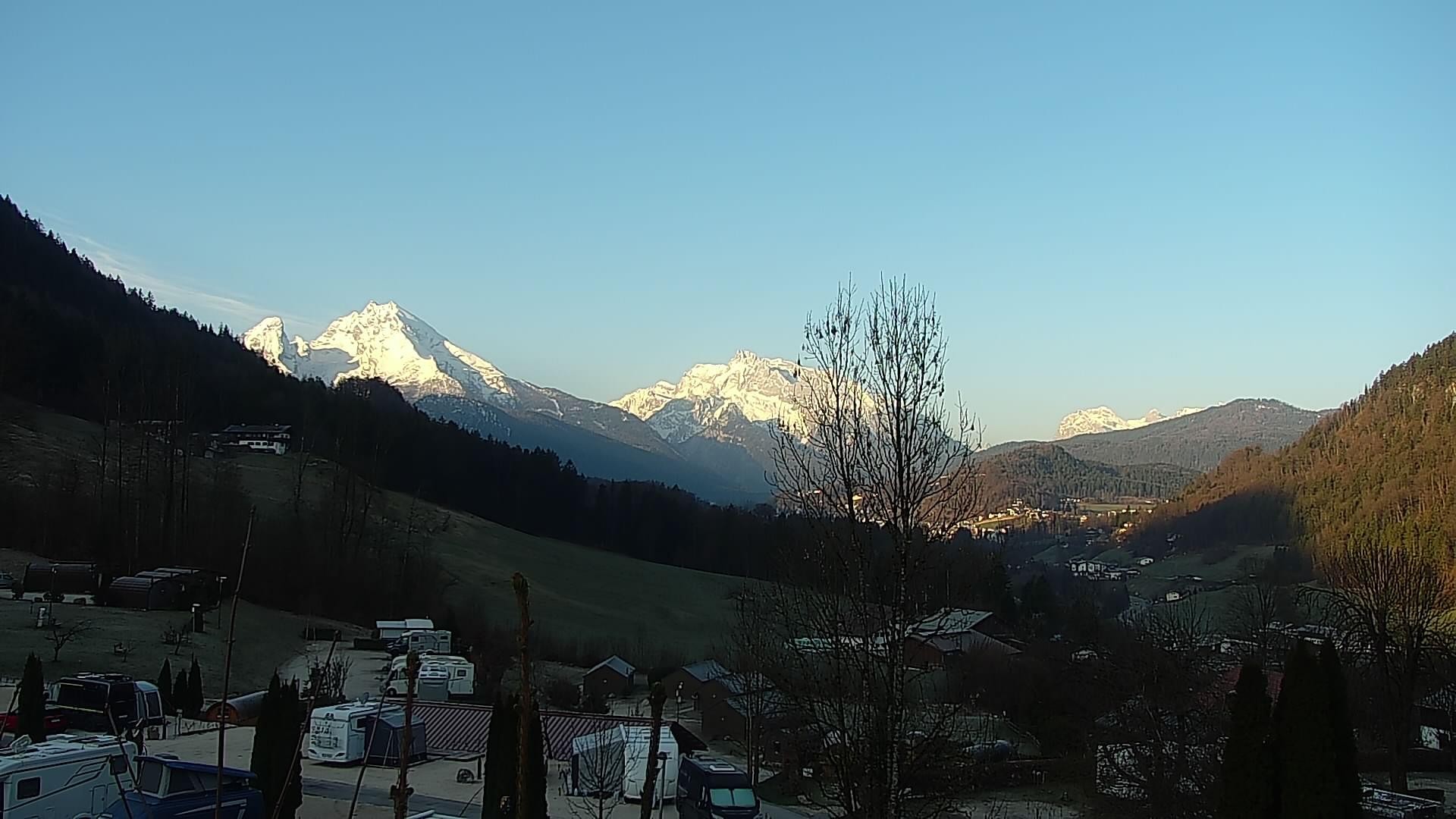 Archiv Foto Webcam Campingplatz Allweglehen bei Berchtesgaden