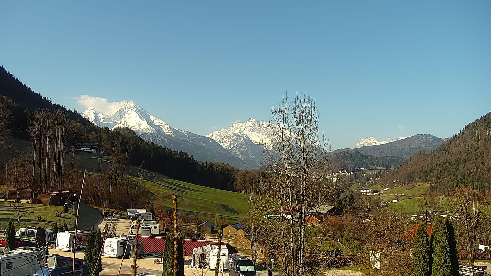 Archiv Foto Webcam Campingplatz Allweglehen bei Berchtesgaden