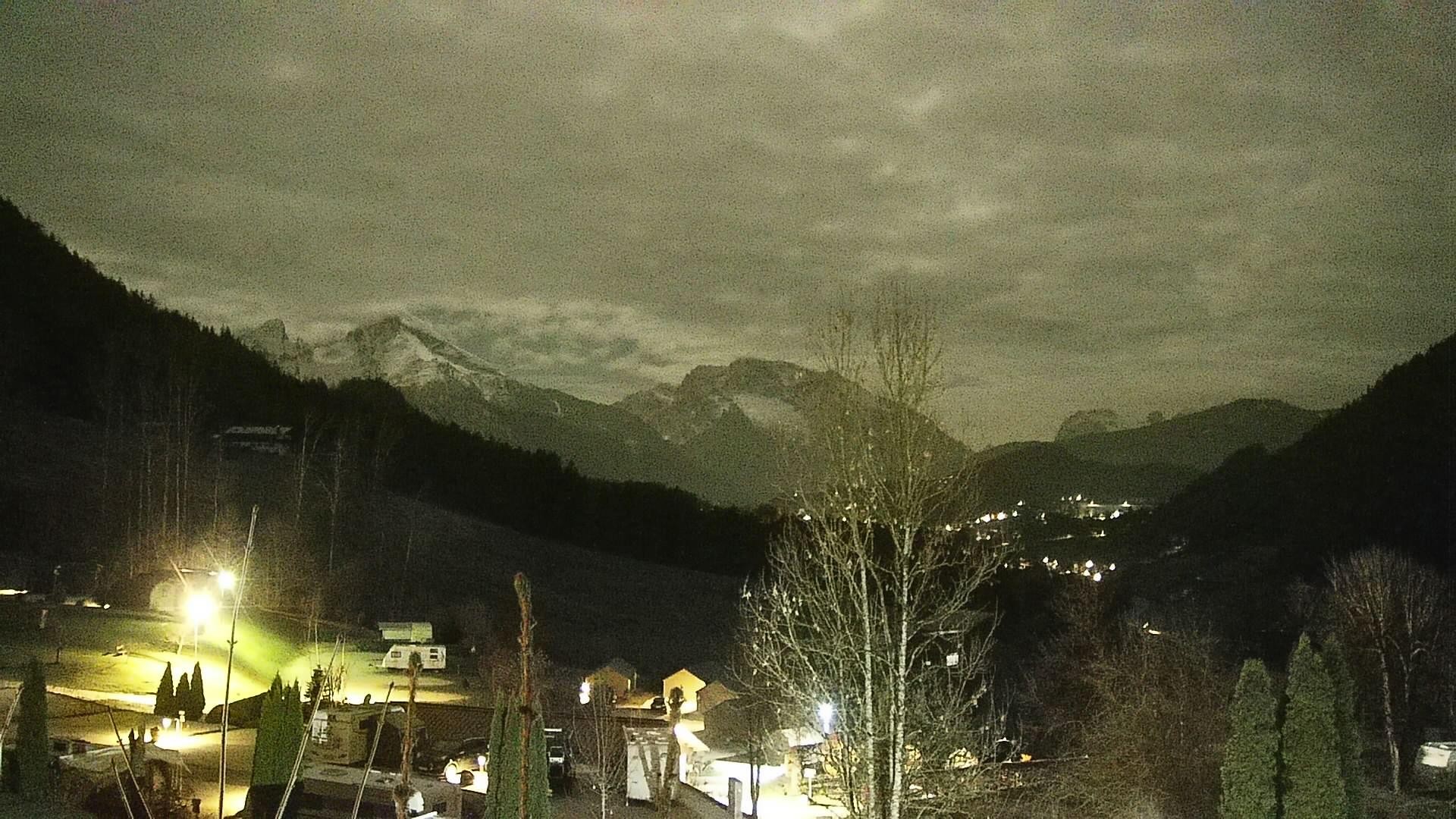 Archived image Webcam Berchtesgaden: Camping Site Allweglehen