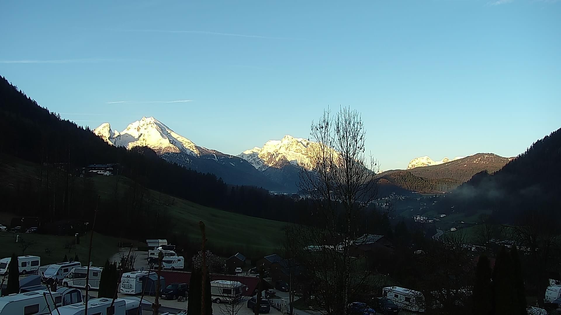 Archiv Foto Webcam Campingplatz Allweglehen bei Berchtesgaden