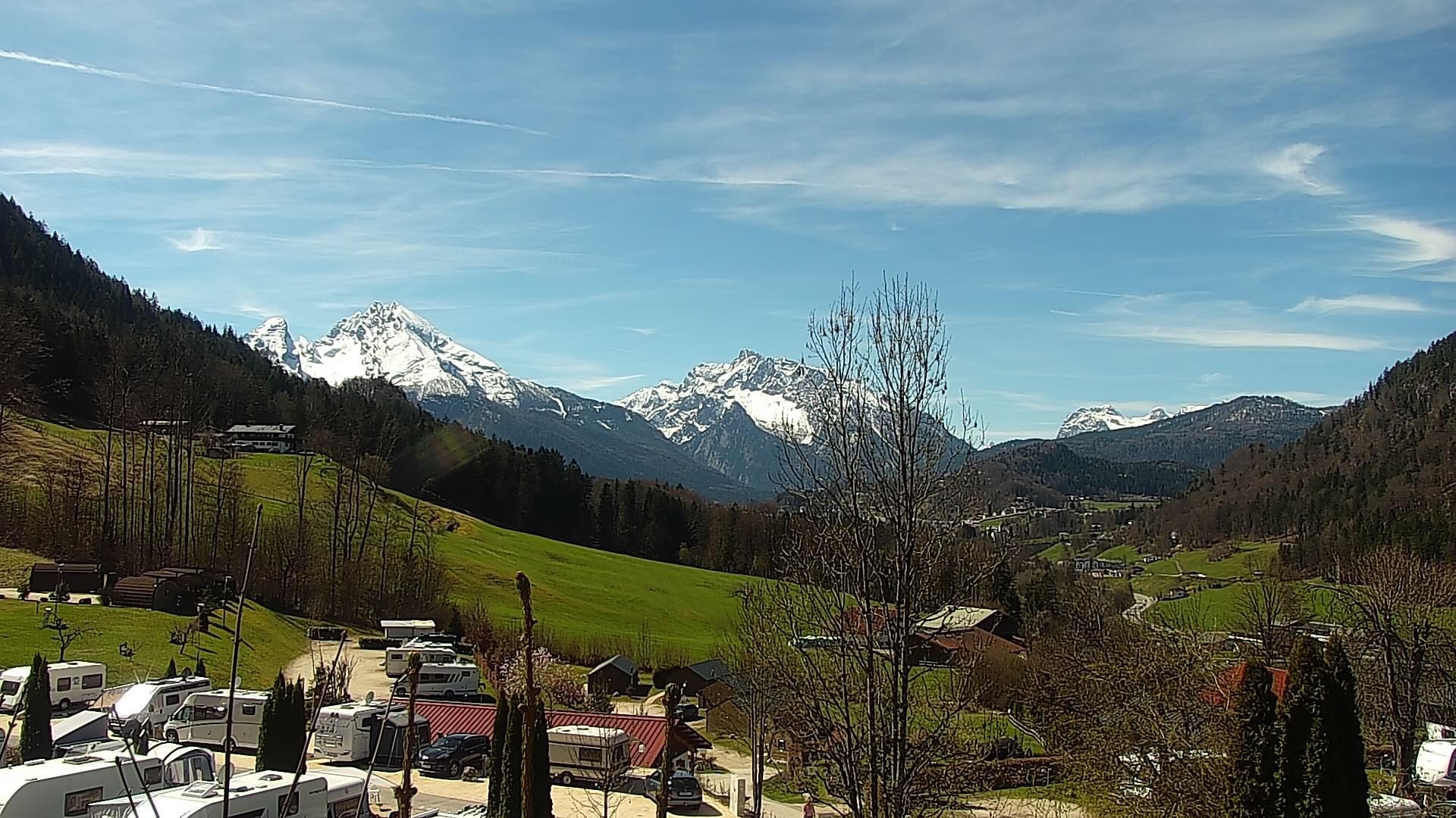 Archiv Foto Webcam Campingplatz Allweglehen bei Berchtesgaden
