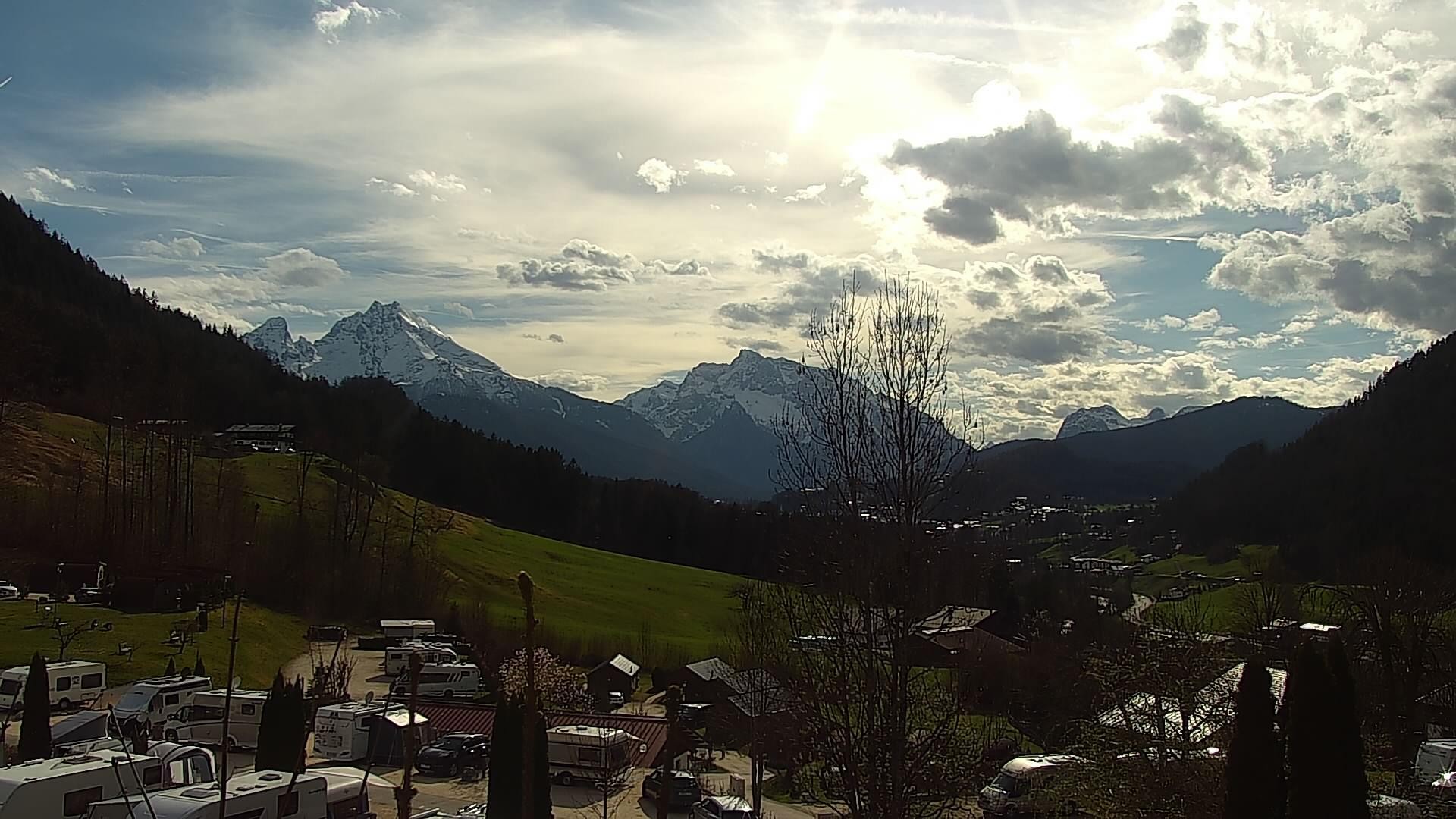 Archiv Foto Webcam Campingplatz Allweglehen bei Berchtesgaden
