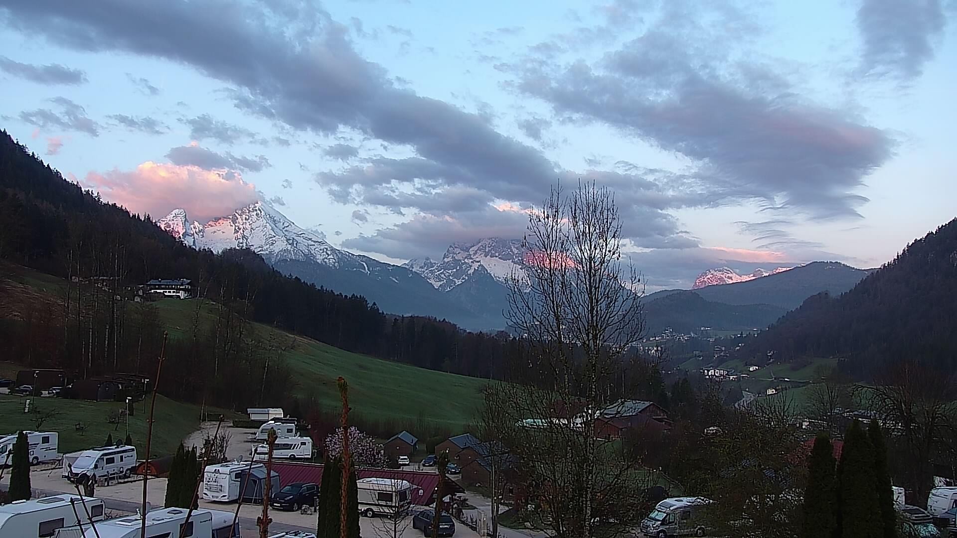 Archiv Foto Webcam Campingplatz Allweglehen bei Berchtesgaden