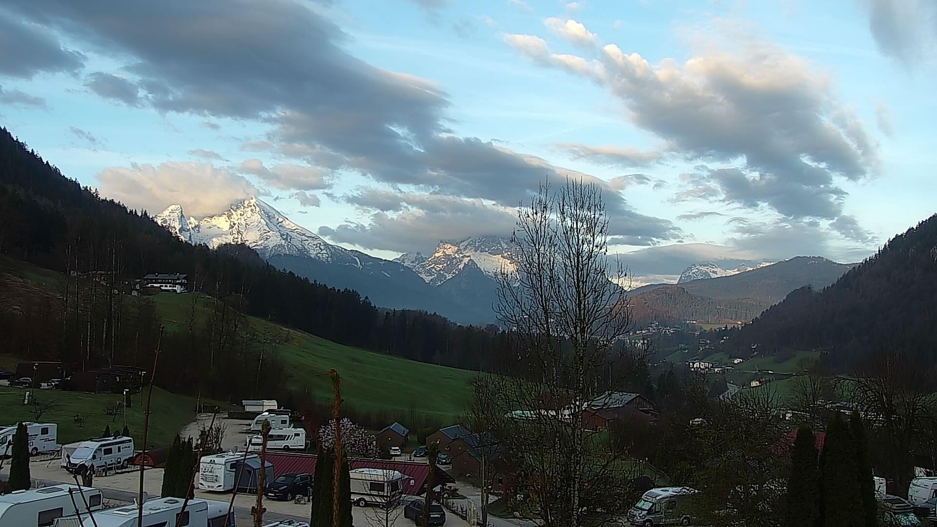 Archiv Foto Webcam Campingplatz Allweglehen bei Berchtesgaden