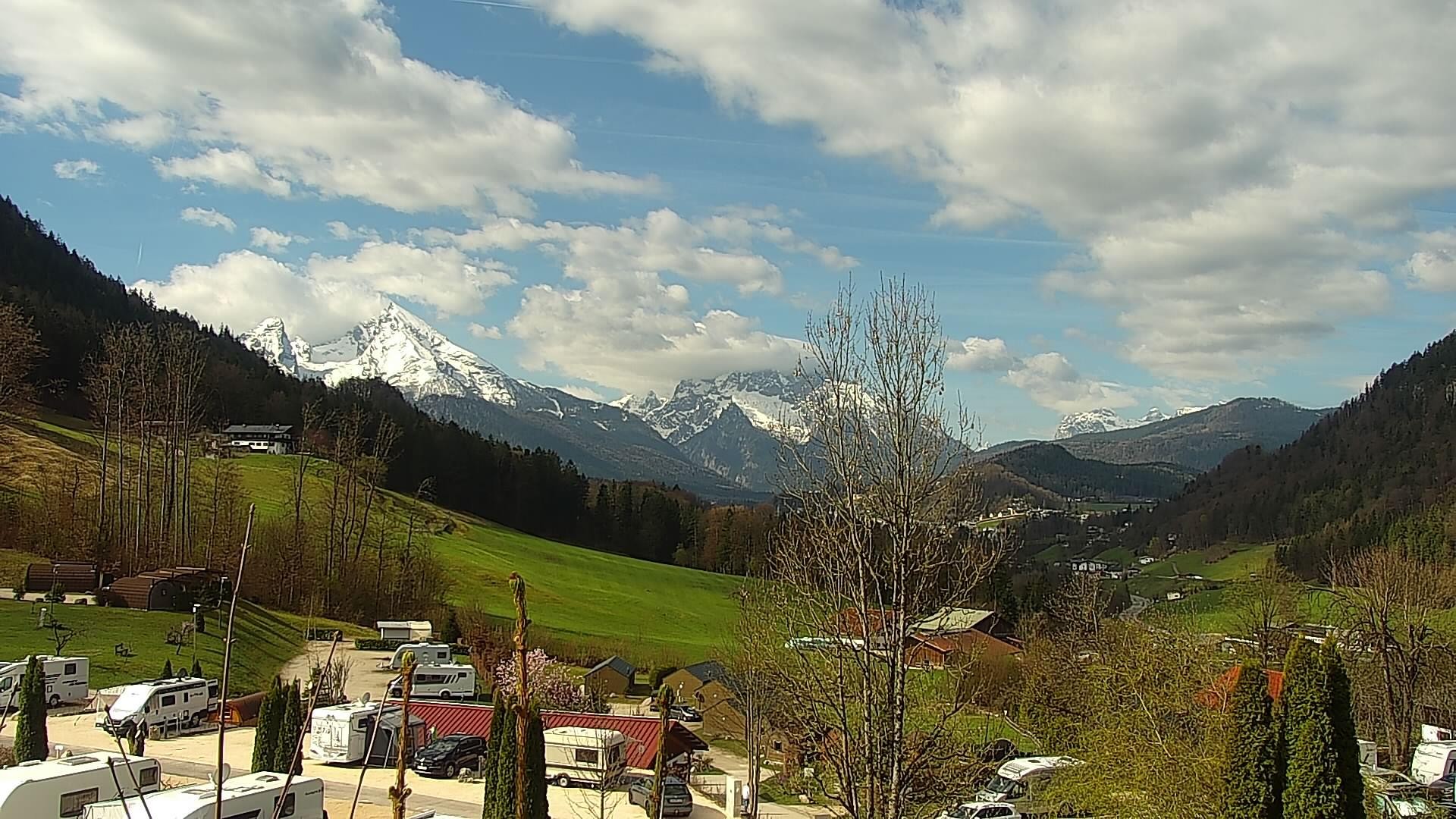 Archiv Foto Webcam Campingplatz Allweglehen bei Berchtesgaden