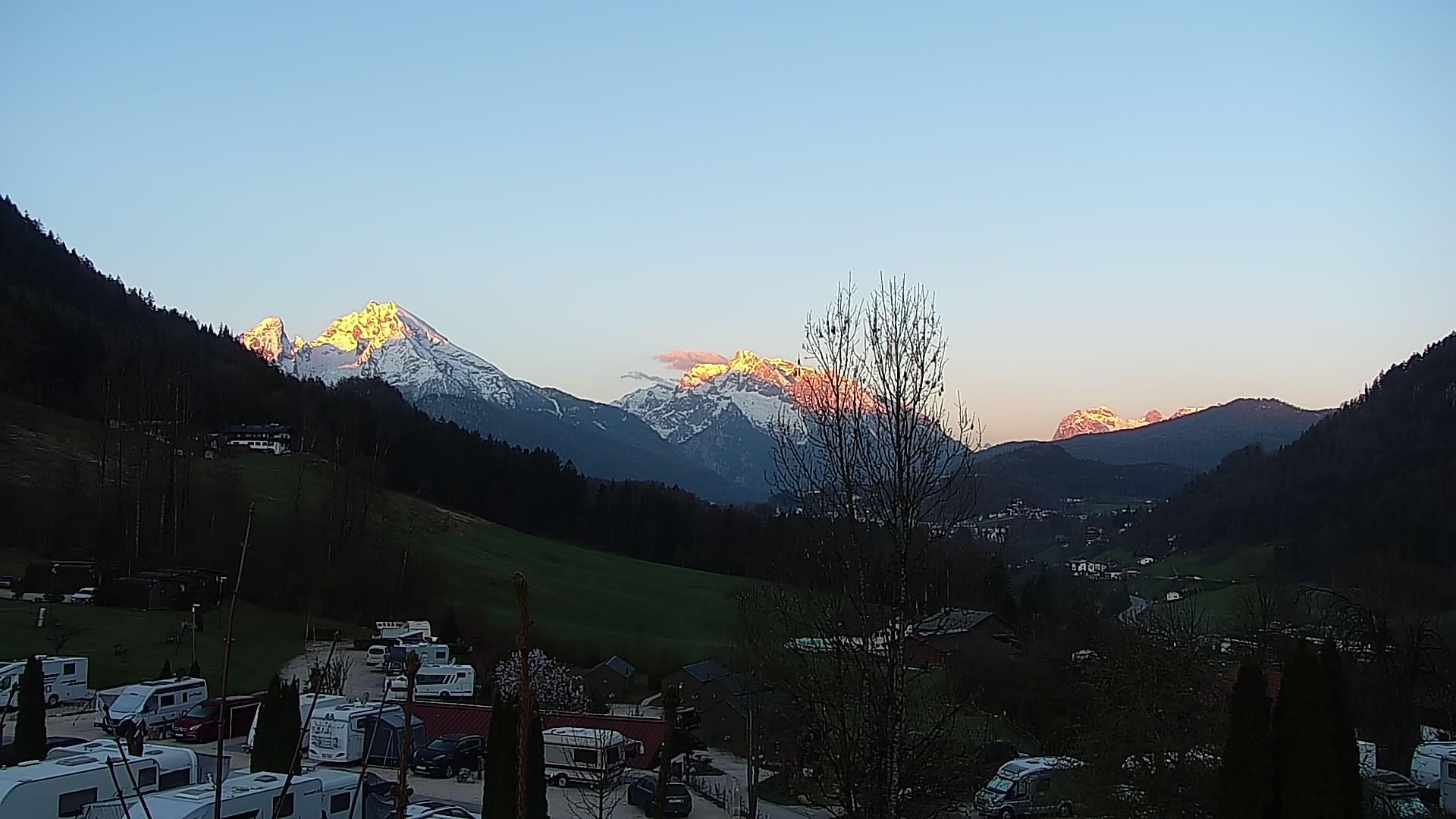 Archiv Foto Webcam Campingplatz Allweglehen bei Berchtesgaden