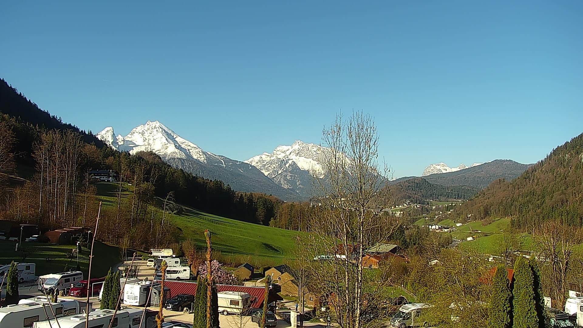 Archiv Foto Webcam Campingplatz Allweglehen bei Berchtesgaden