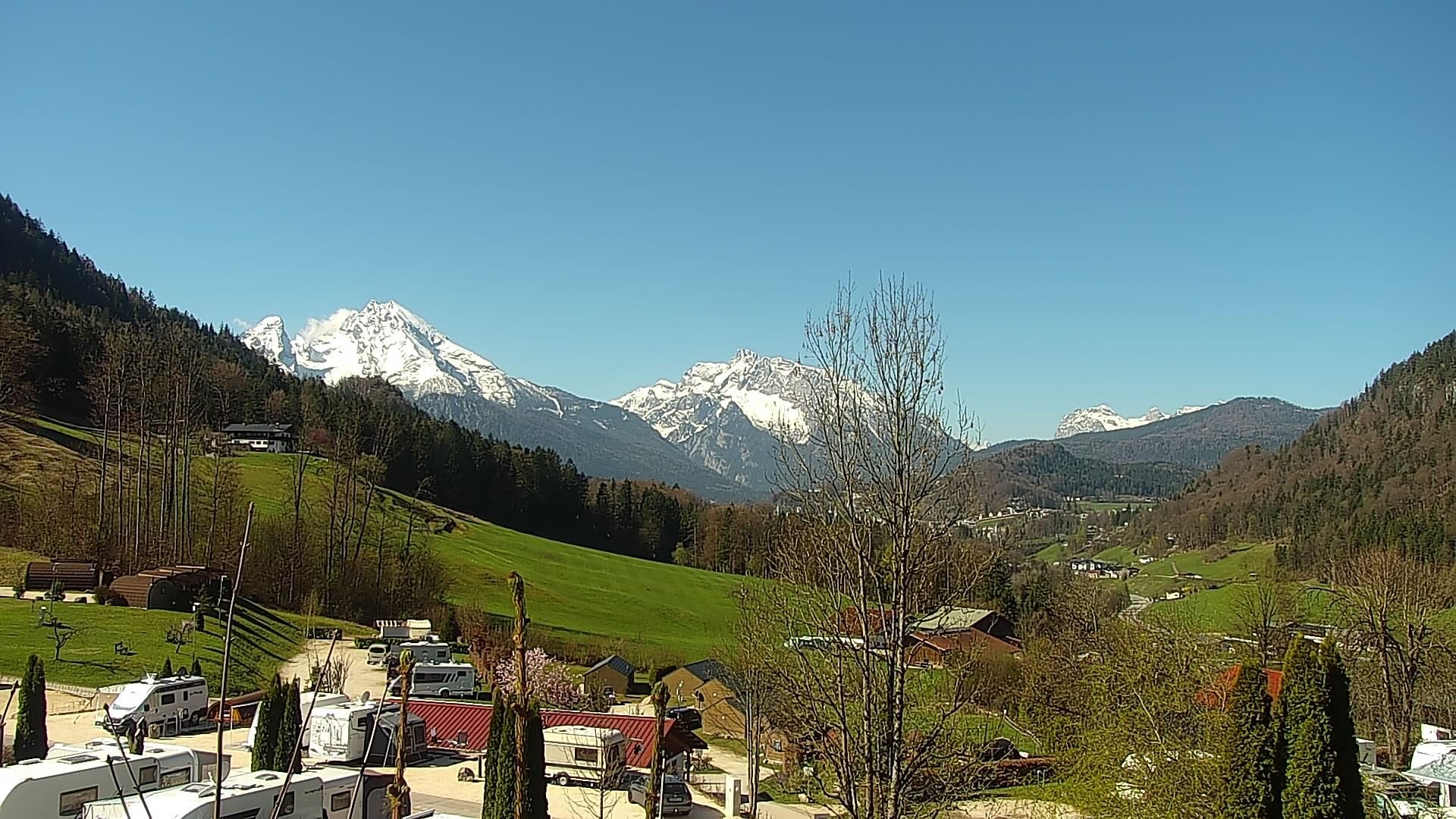 Archiv Foto Webcam Campingplatz Allweglehen bei Berchtesgaden