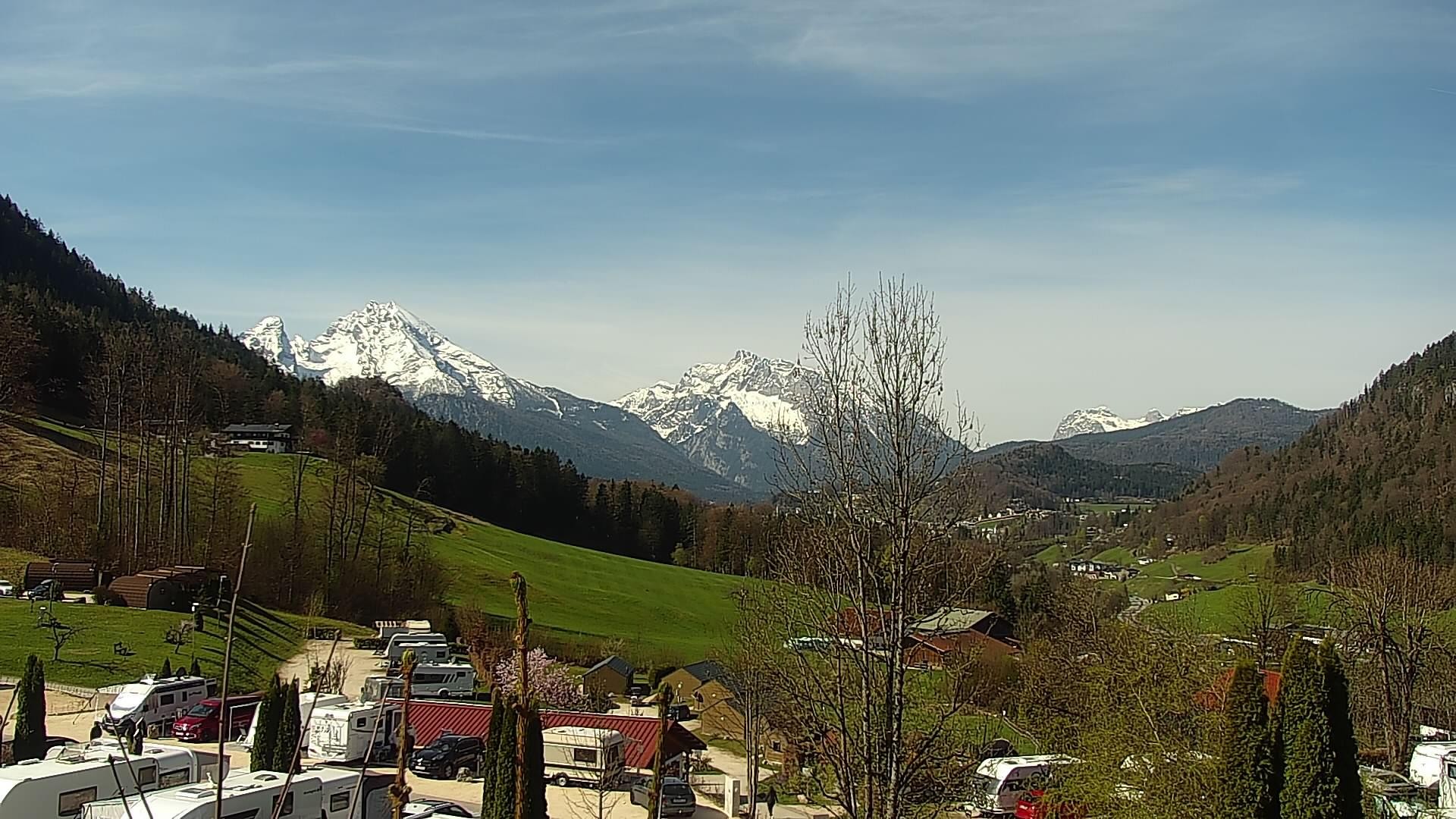Archiv Foto Webcam Campingplatz Allweglehen bei Berchtesgaden