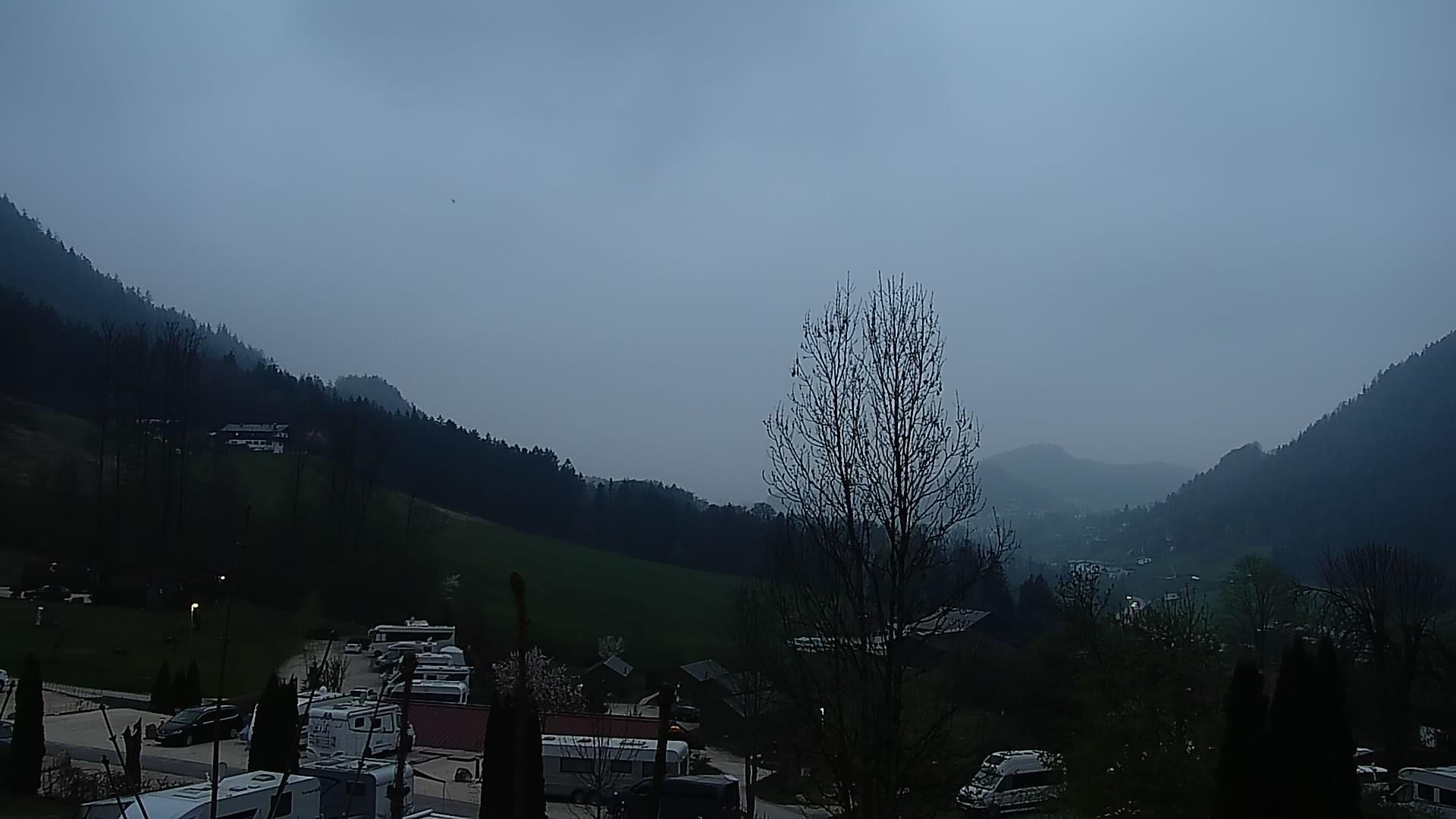 Archived image Webcam Berchtesgaden: Camping Site Allweglehen