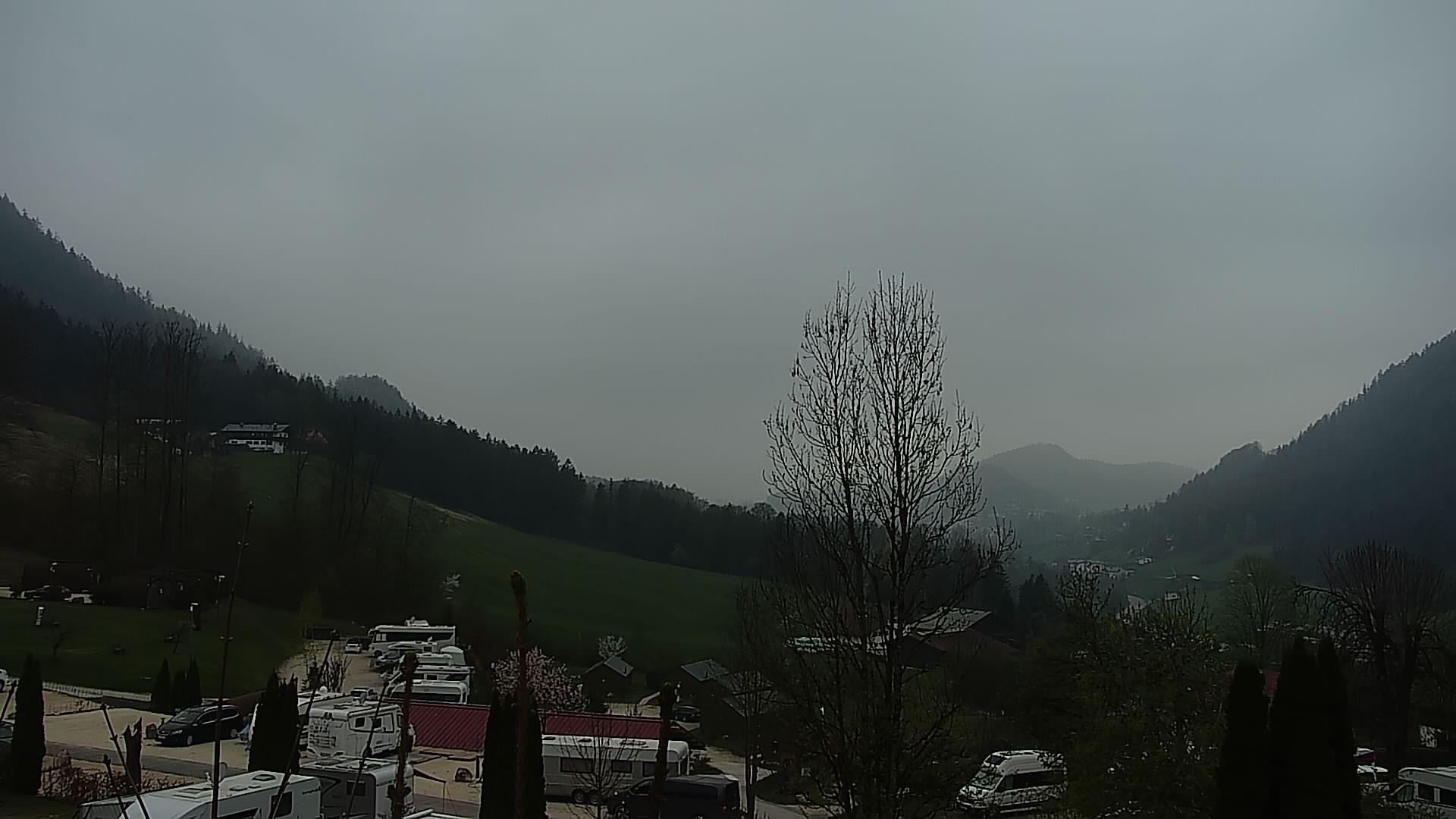 Archived image Webcam Berchtesgaden: Camping Site Allweglehen
