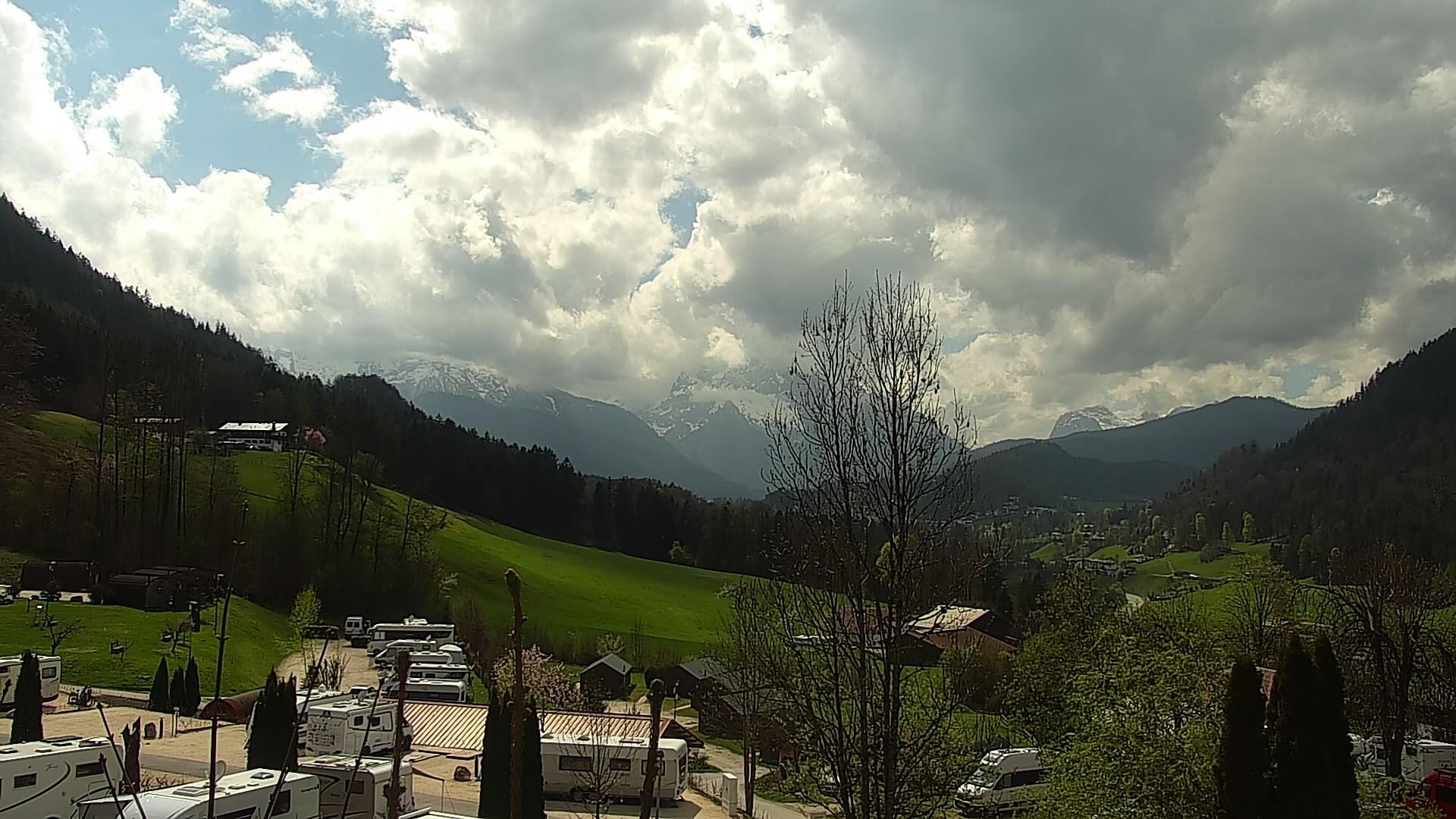 Archiv Foto Webcam Campingplatz Allweglehen bei Berchtesgaden