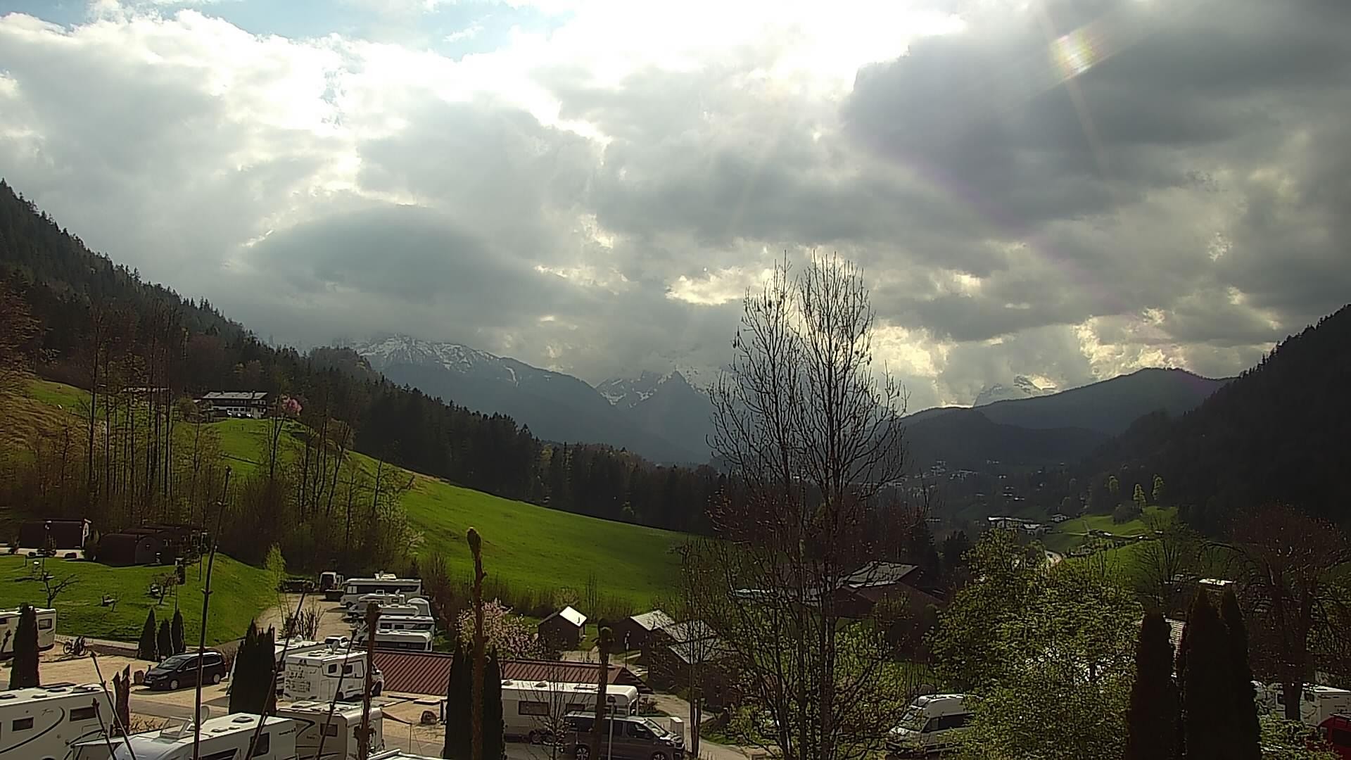 Archiv Foto Webcam Campingplatz Allweglehen bei Berchtesgaden